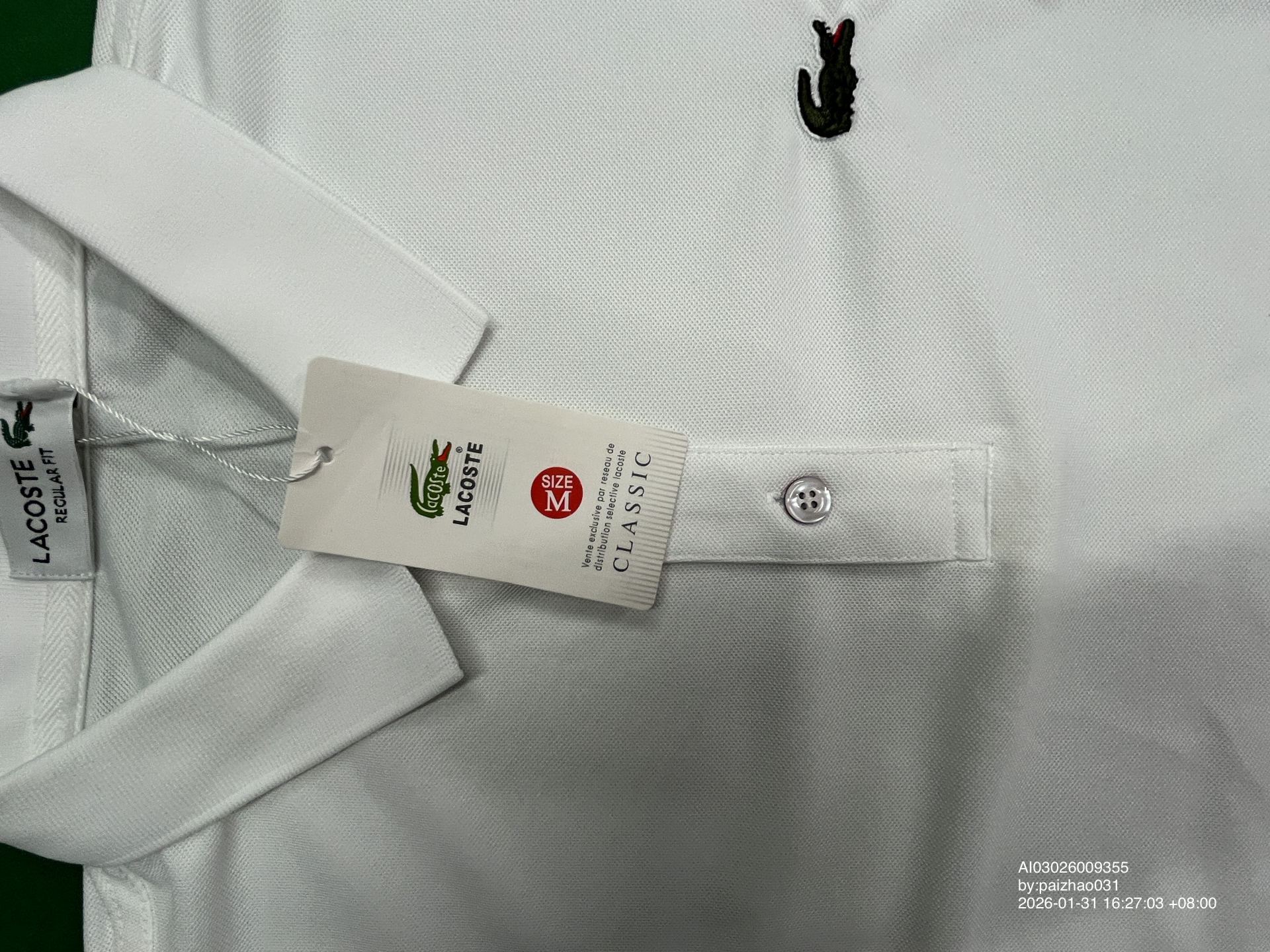 QC Photo - Lacoste Polo (12 Variants)