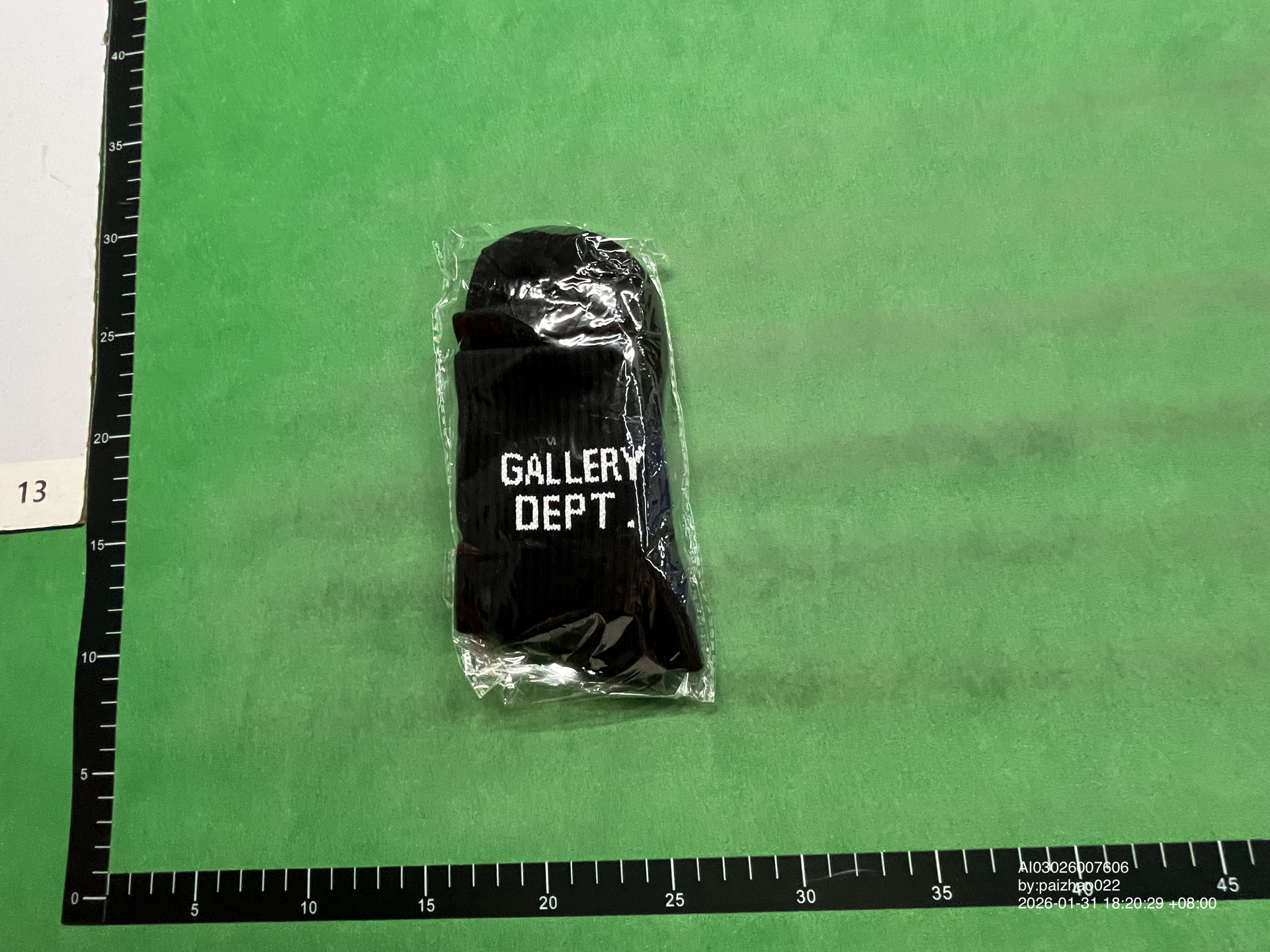 QC Photo - Gallery Dept Socks