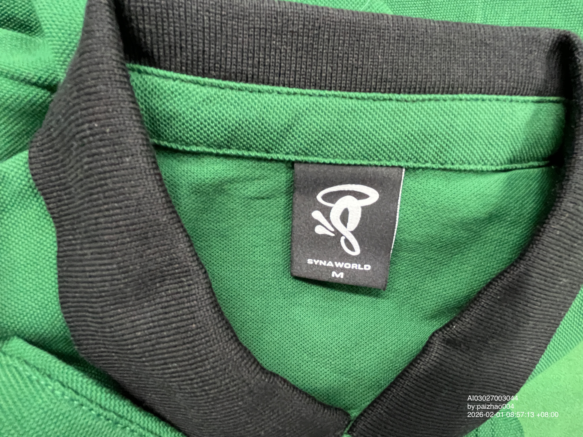 QC Photo - Syna World London Green Polo