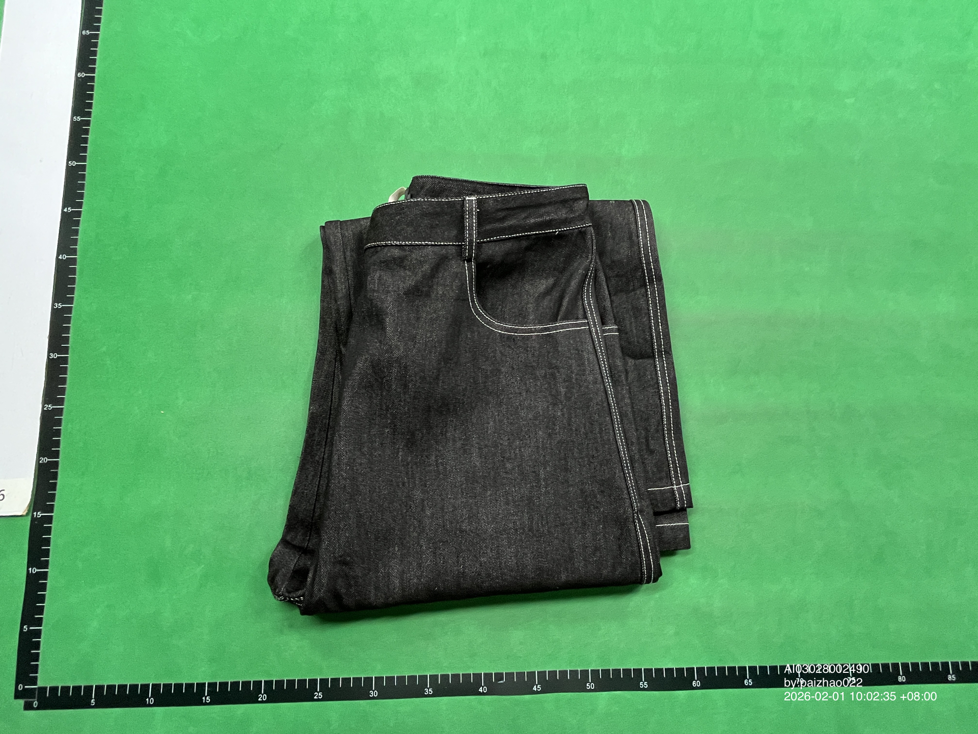 QC Photo - JCAESAR 12oz Raw Denim Banana Jeans