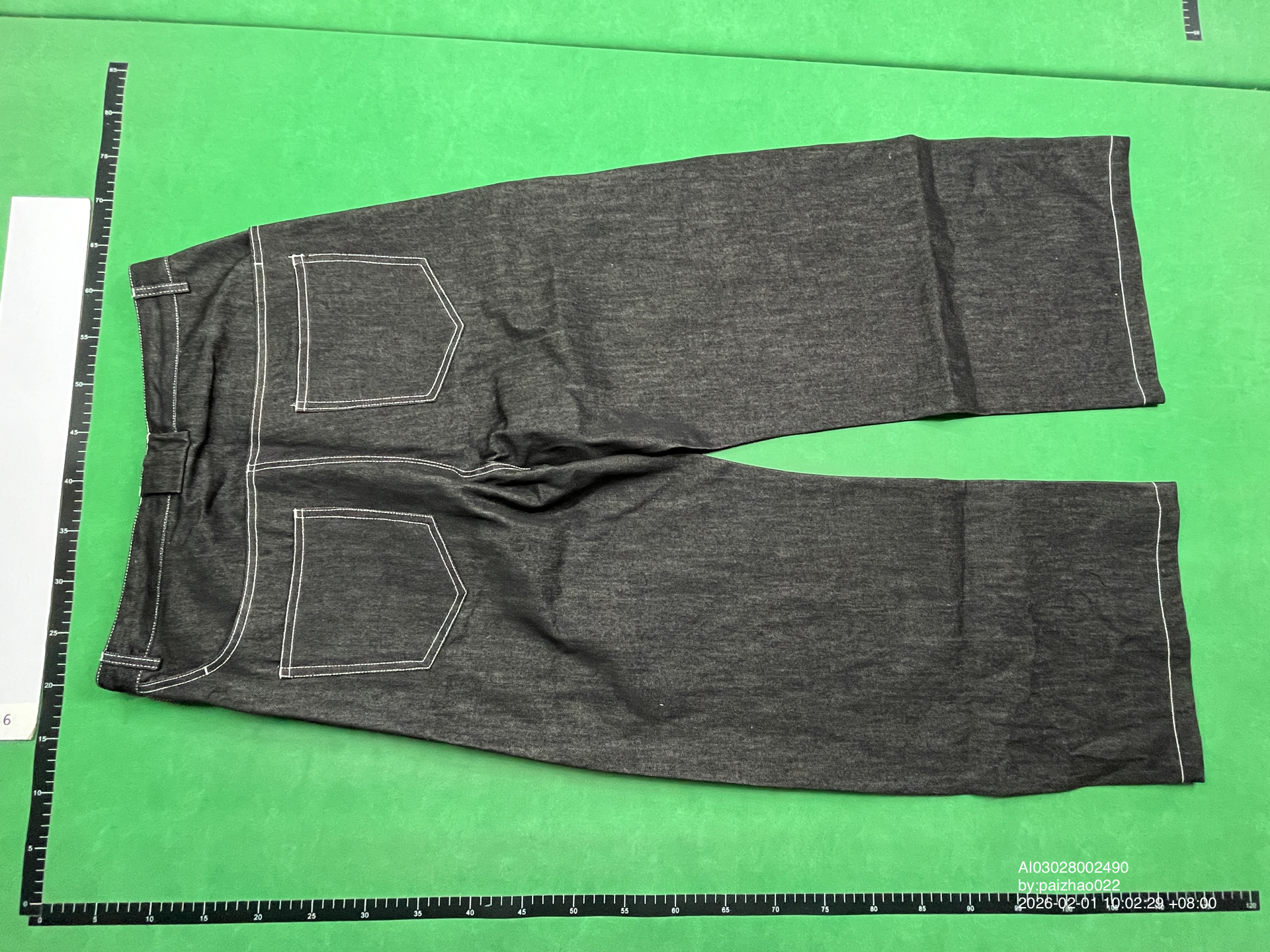 QC Photo - JCAESAR 12oz Raw Denim Banana Jeans