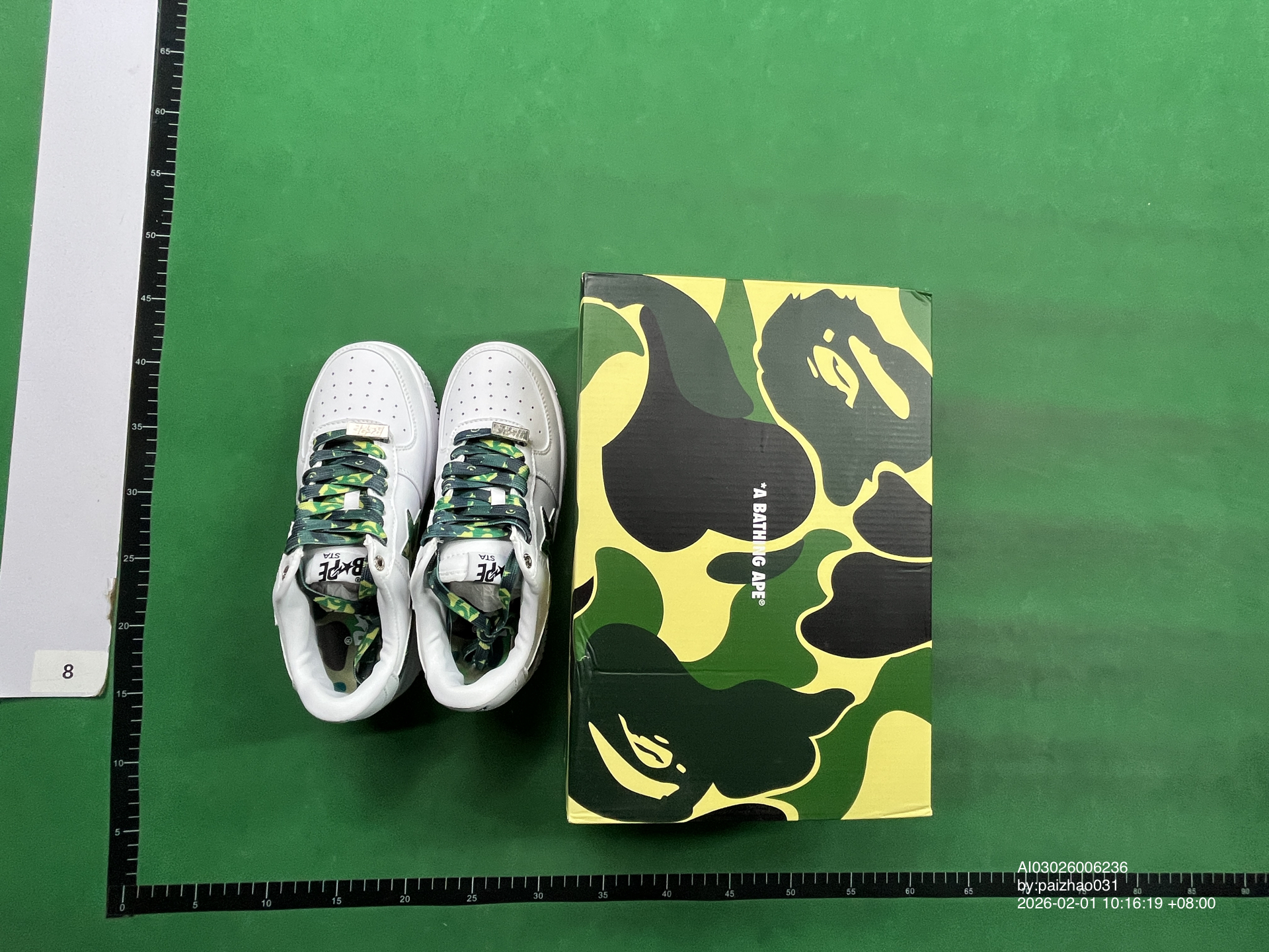 QC Photo - A Bathing Ape Bape Sta Low Grey Black