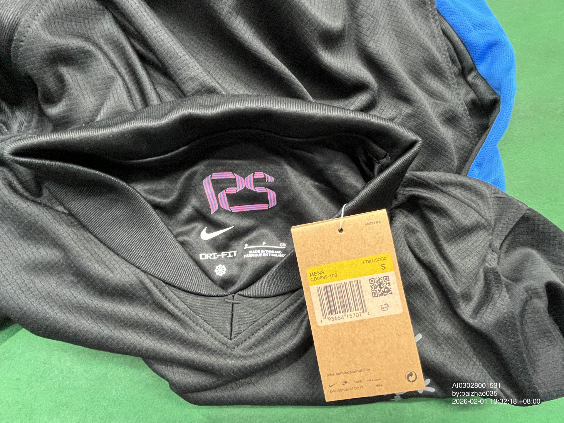 QC Photo - Travis Scott x Barcelona Home Jersey