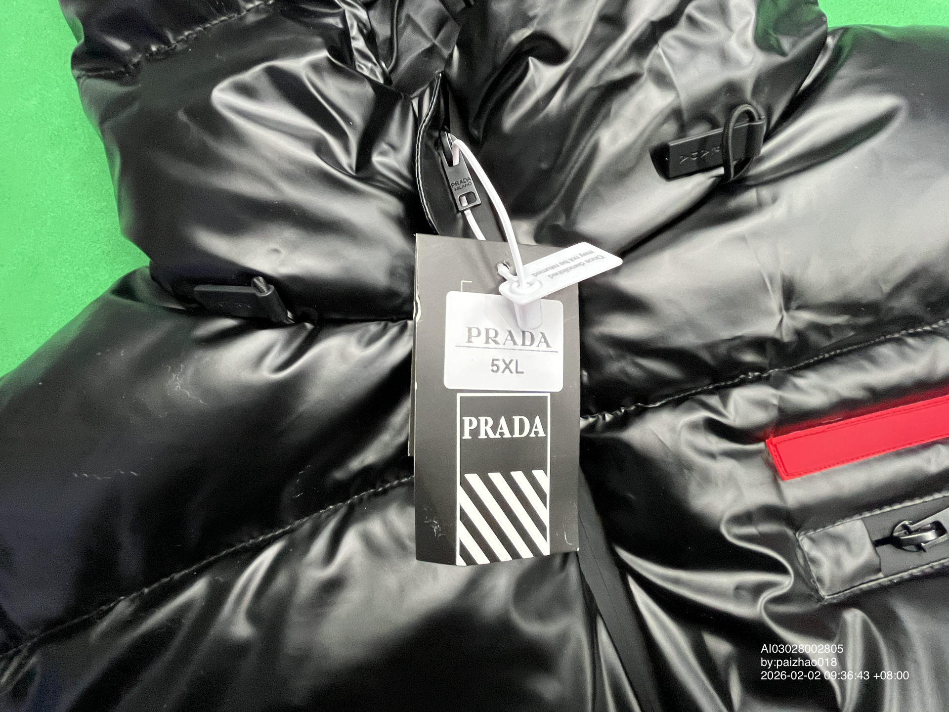 QC Photo - Prada Puffer Down Jacket