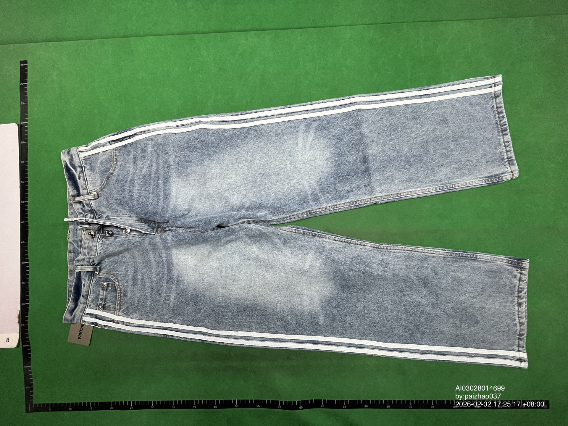 QC Photo - Balenciaga x adidas Large Baggy Pants Black