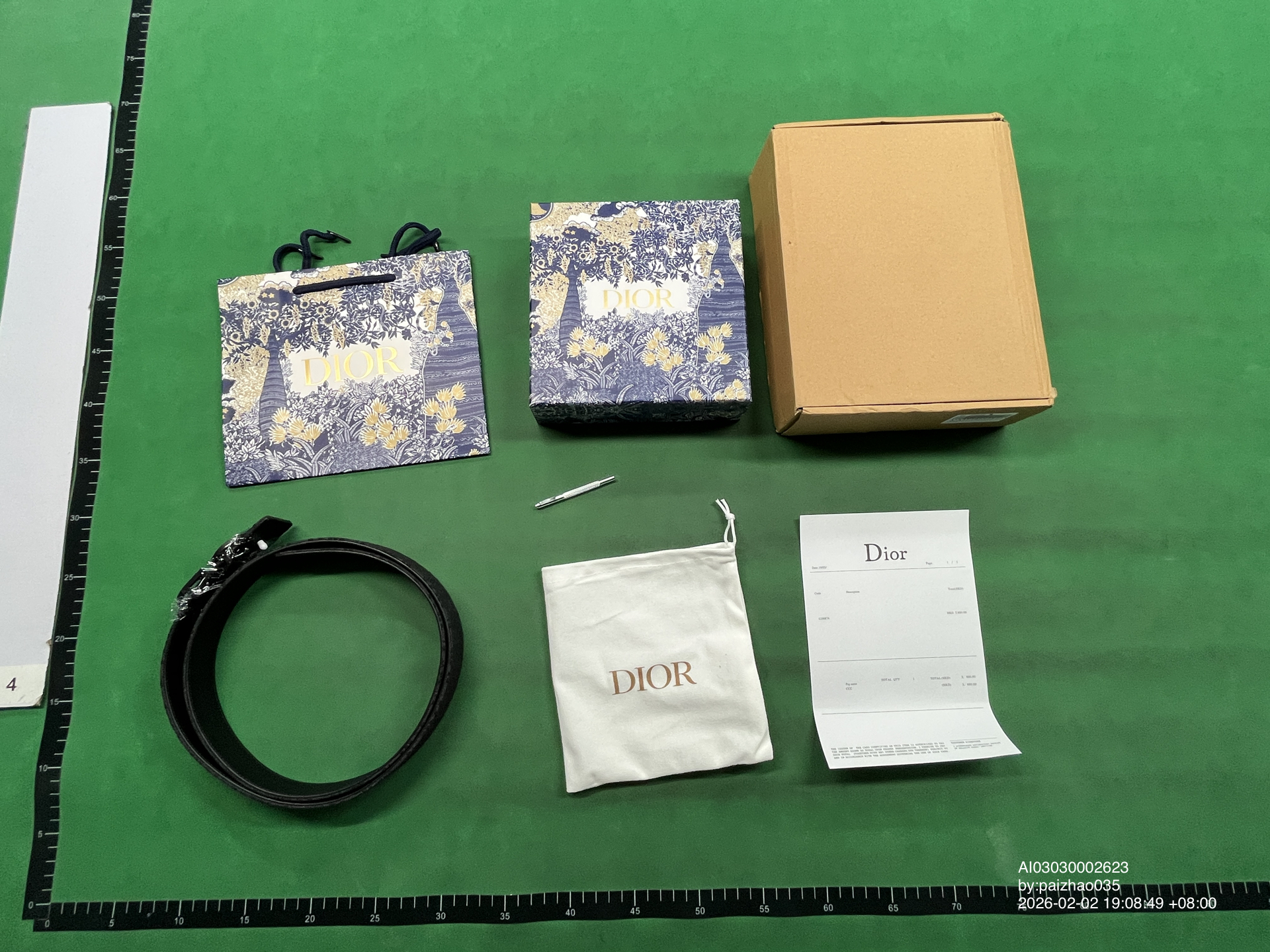 QC Photo - Dior Belts (8 Variants)
