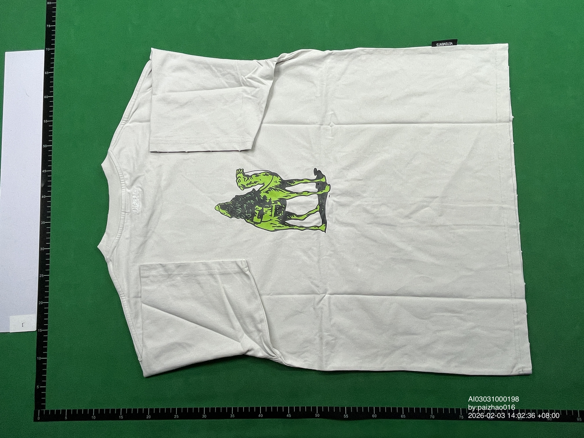 QC Photo - Vetements Silk Road Tee (2 Variants)