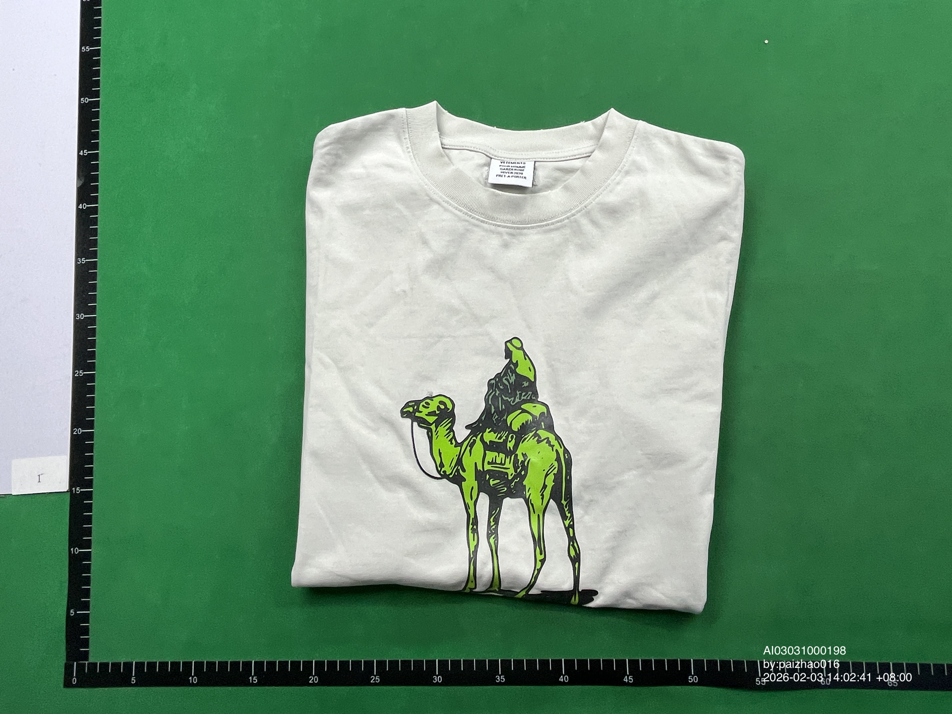 QC Photo - Vetements Silk Road Tee (2 Variants)