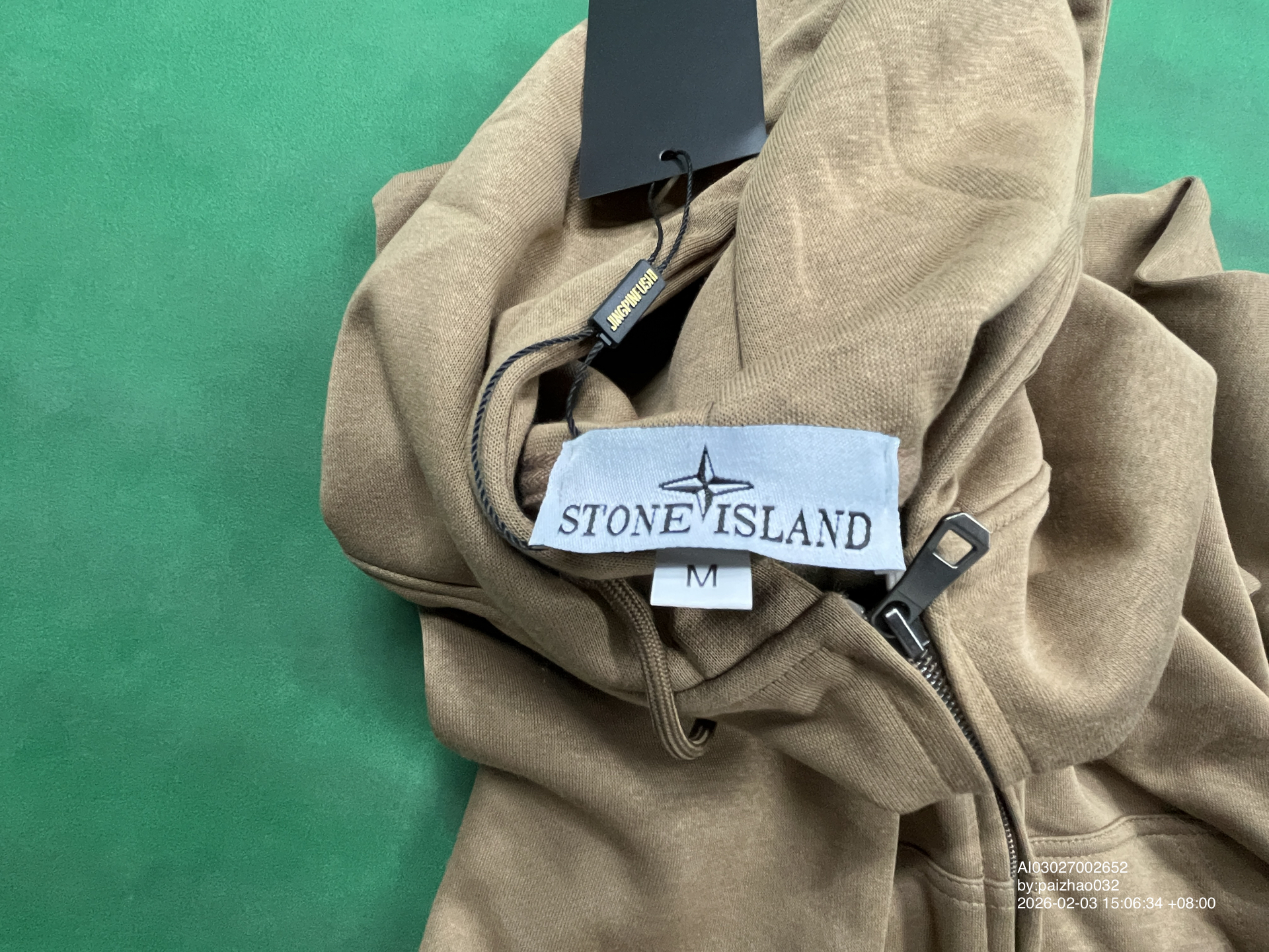 QC Photo - Stone Island Zip Up Hoodie (14 Colors)