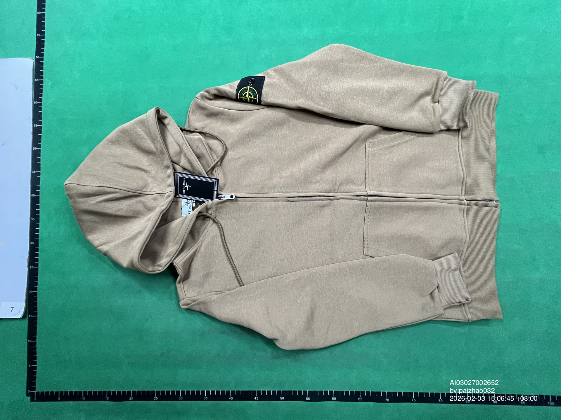 QC Photo - Stone Island Zip Up Hoodie (14 Colors)