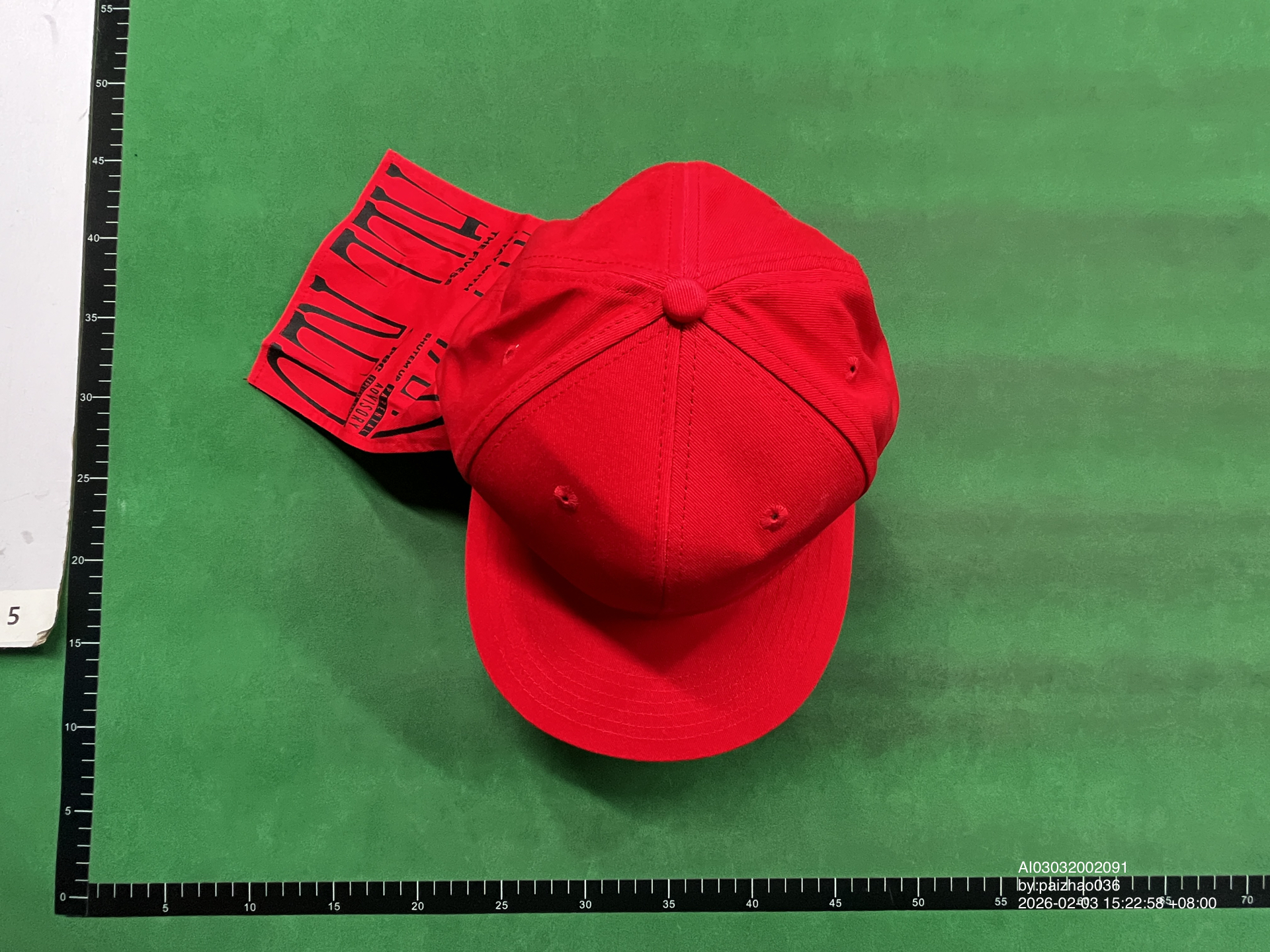 QC Photo - Playboi Carti All Red Cap (3 Variants)