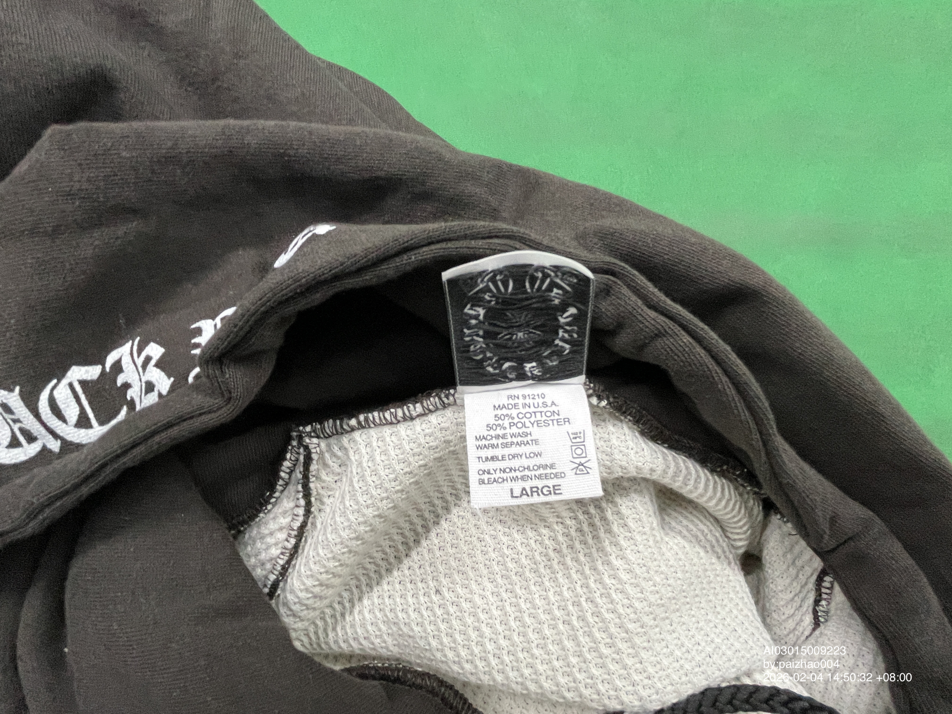 QC Photo - Chrome Hearts F**k You Hoodie