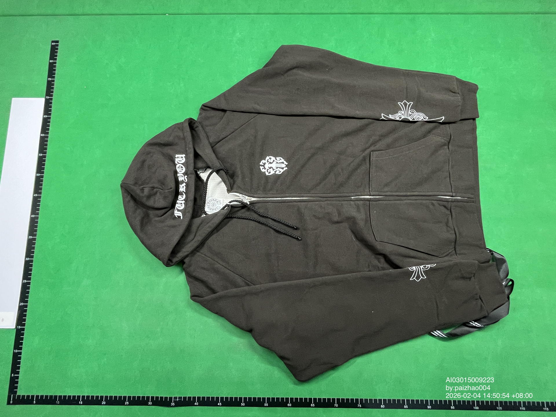 QC Photo - Chrome Hearts F**k You Hoodie