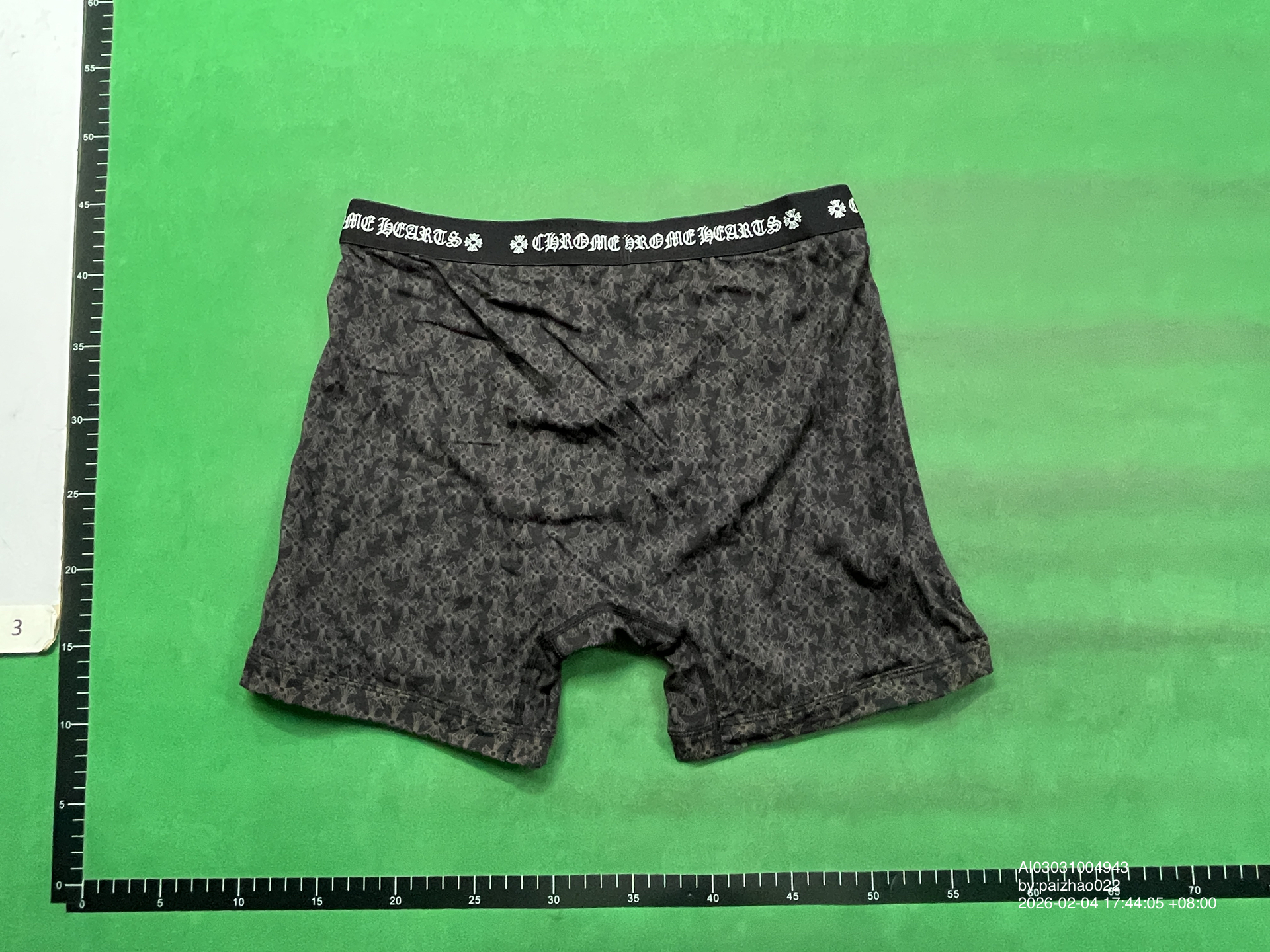 QC Photo - Chrome Hearts Underwear (2 pack)