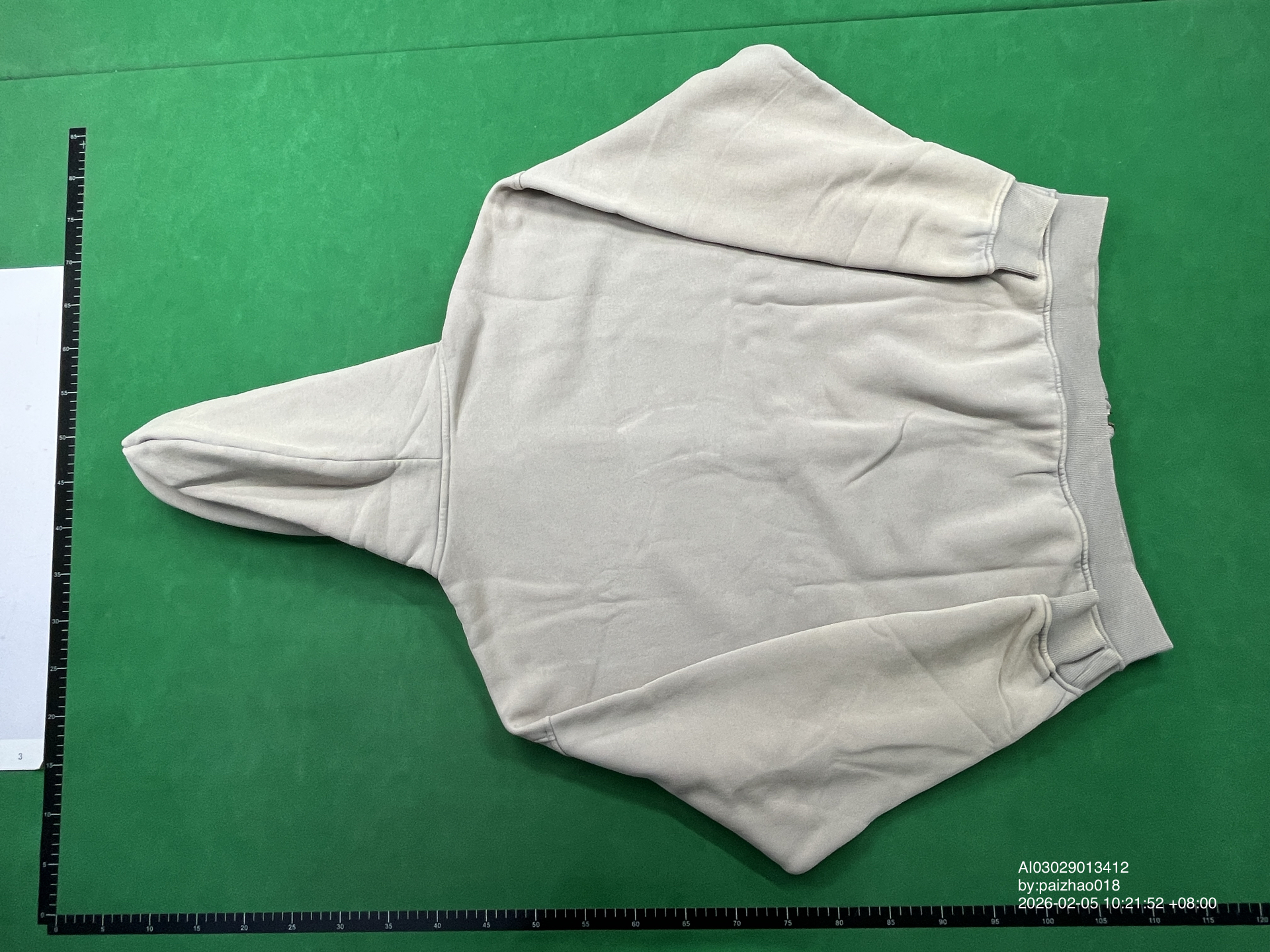 QC Photo - Unbranded Blank Washed Zip-Up Hoodies #3