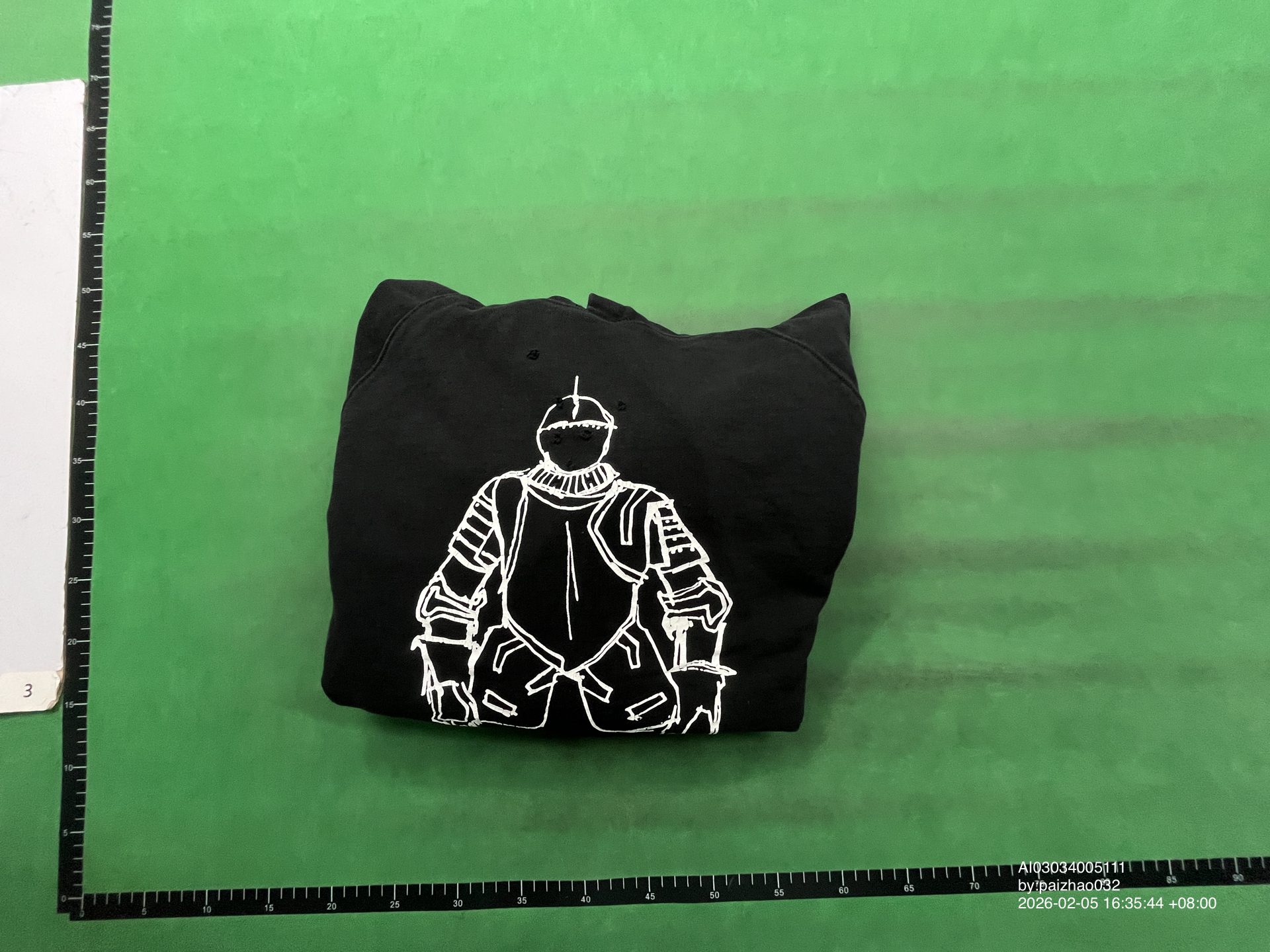QC Photo - Number Nine Knight Hoodie