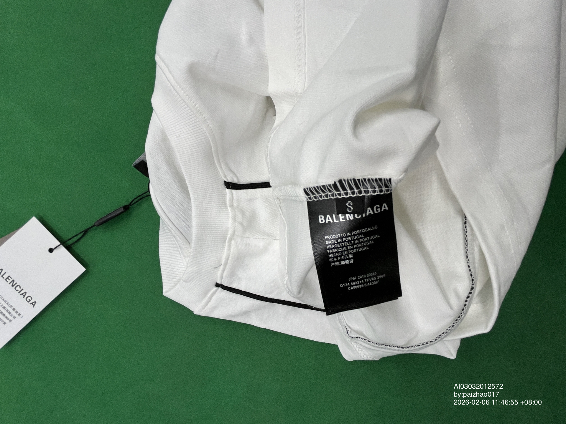 QC Photo - Balenciaga Football Jersey Neon Green