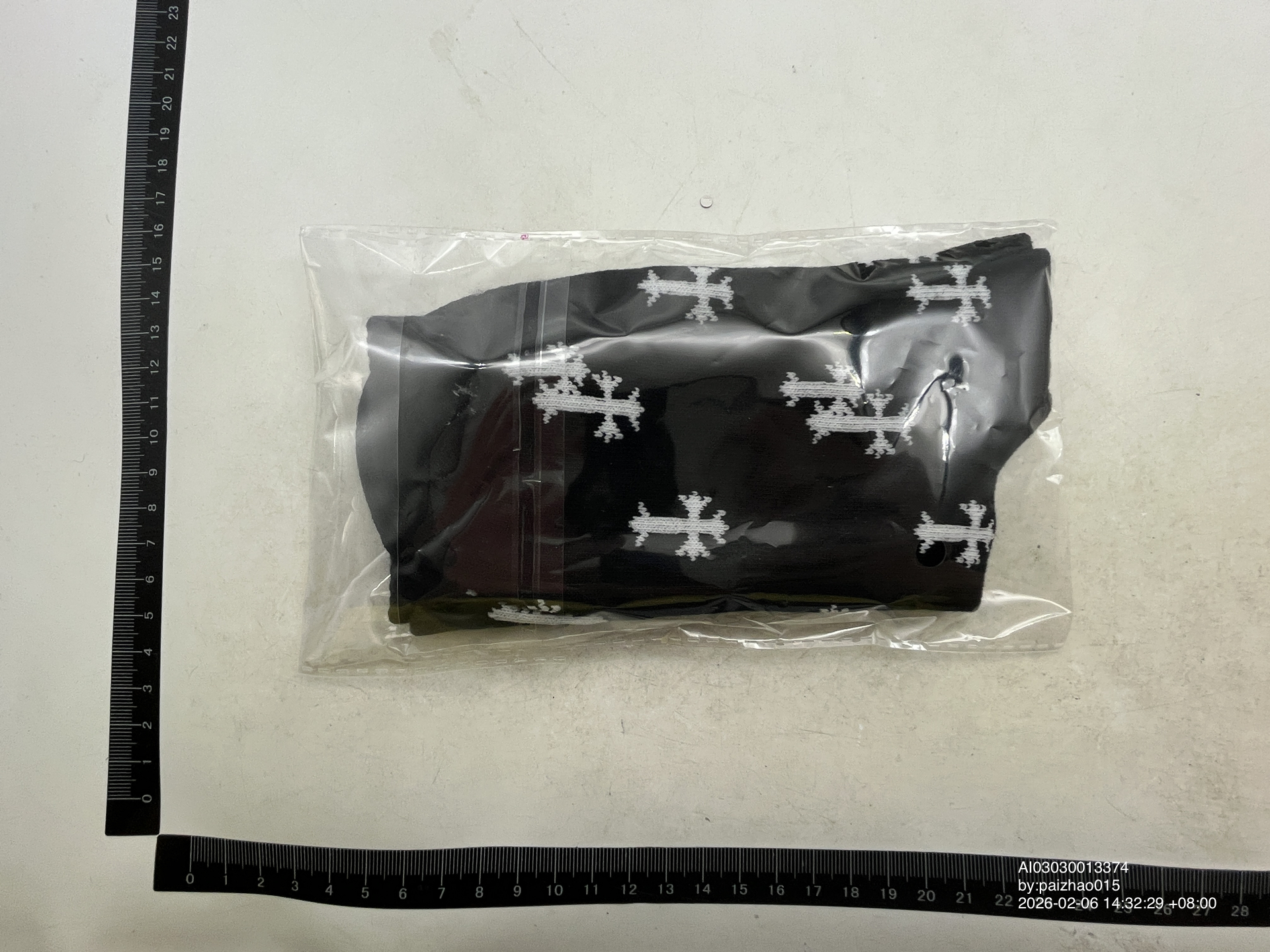 QC Photo - Chrome Hearts Socks #1