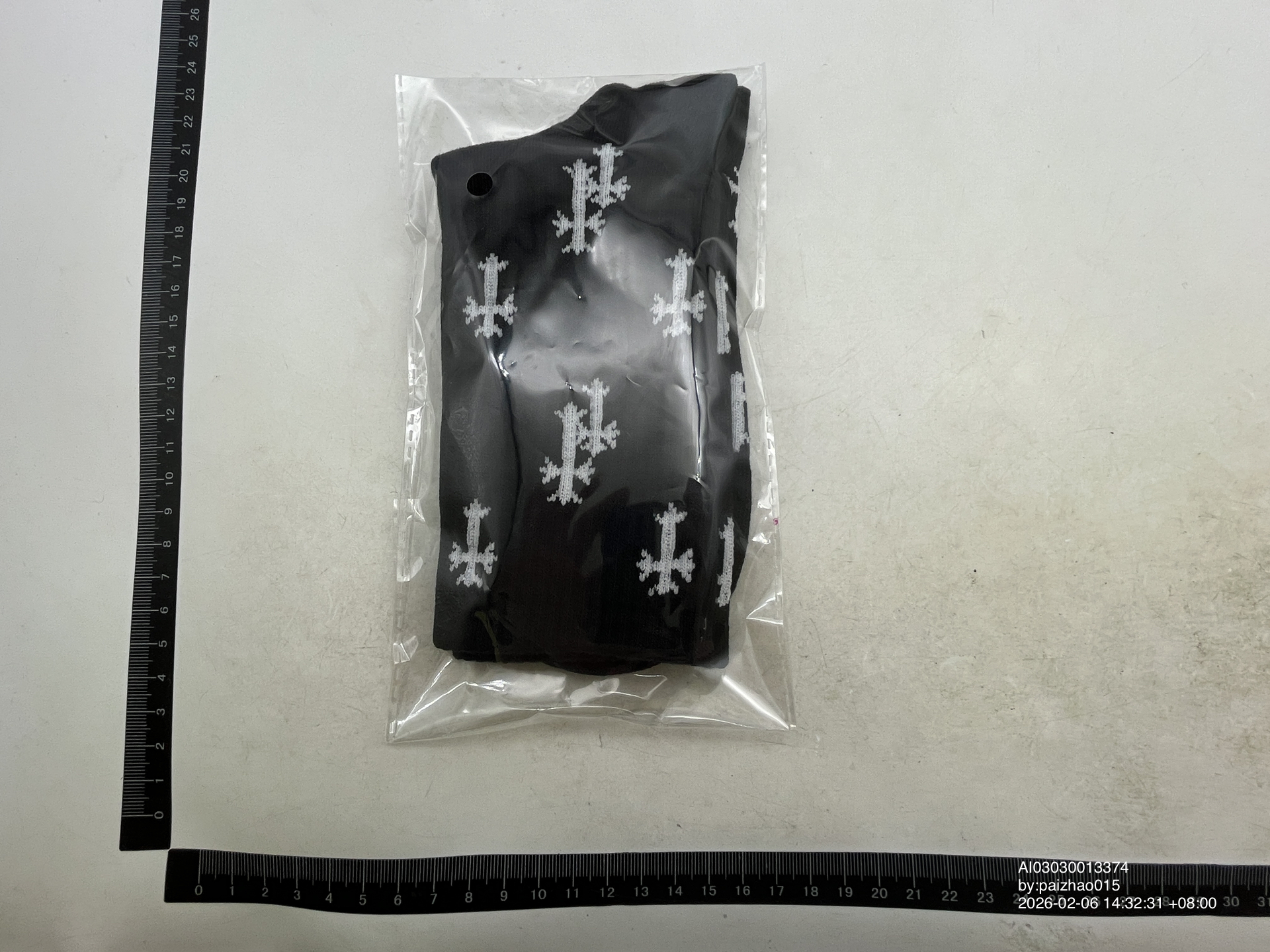 QC Photo - Chrome Hearts Socks #1