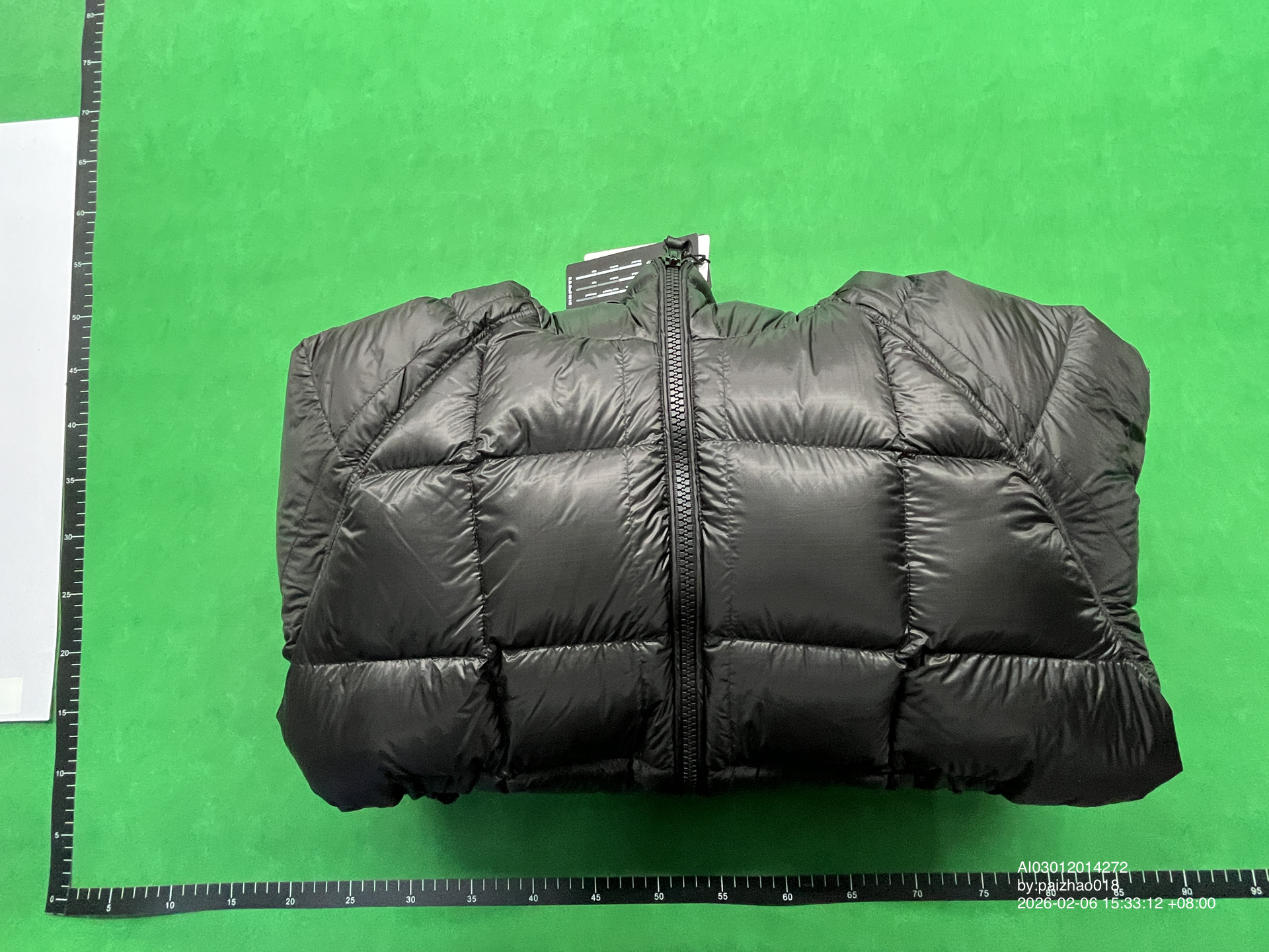 QC Photo - C.P Company Puffer Jacket Green