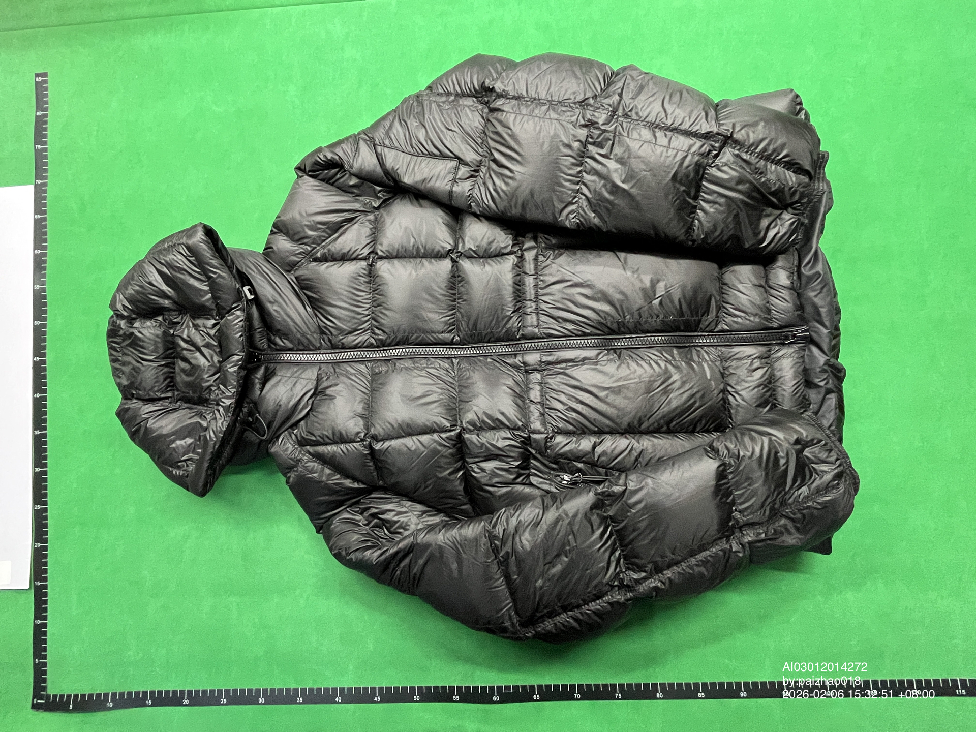 QC Photo - C.P Company Puffer Jacket Green