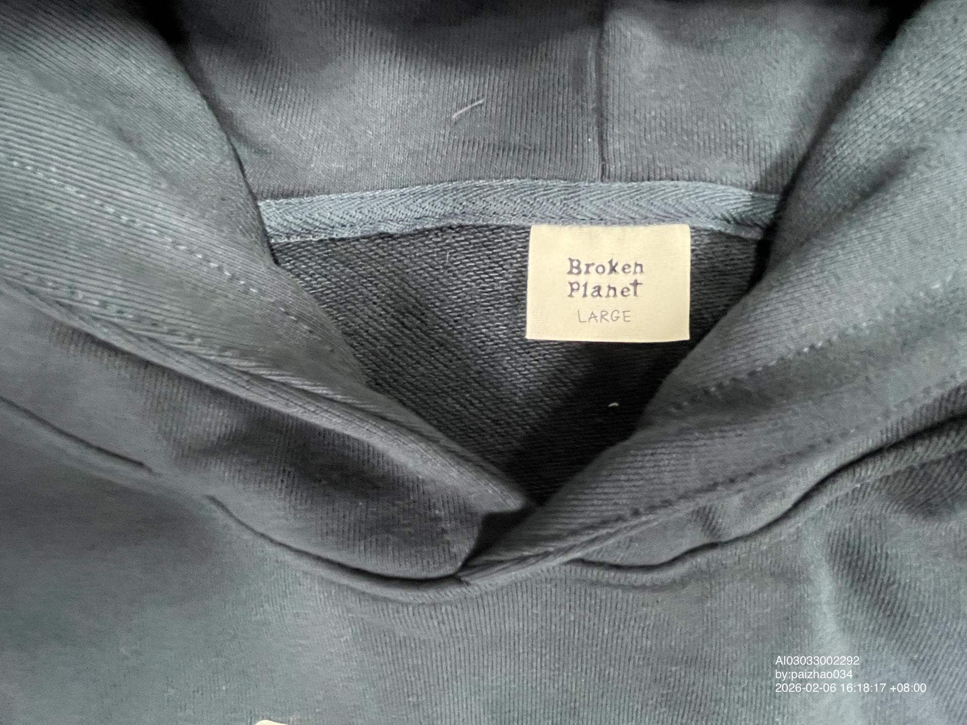 QC Photo - Broken Planet Into The Abyss Hoodie