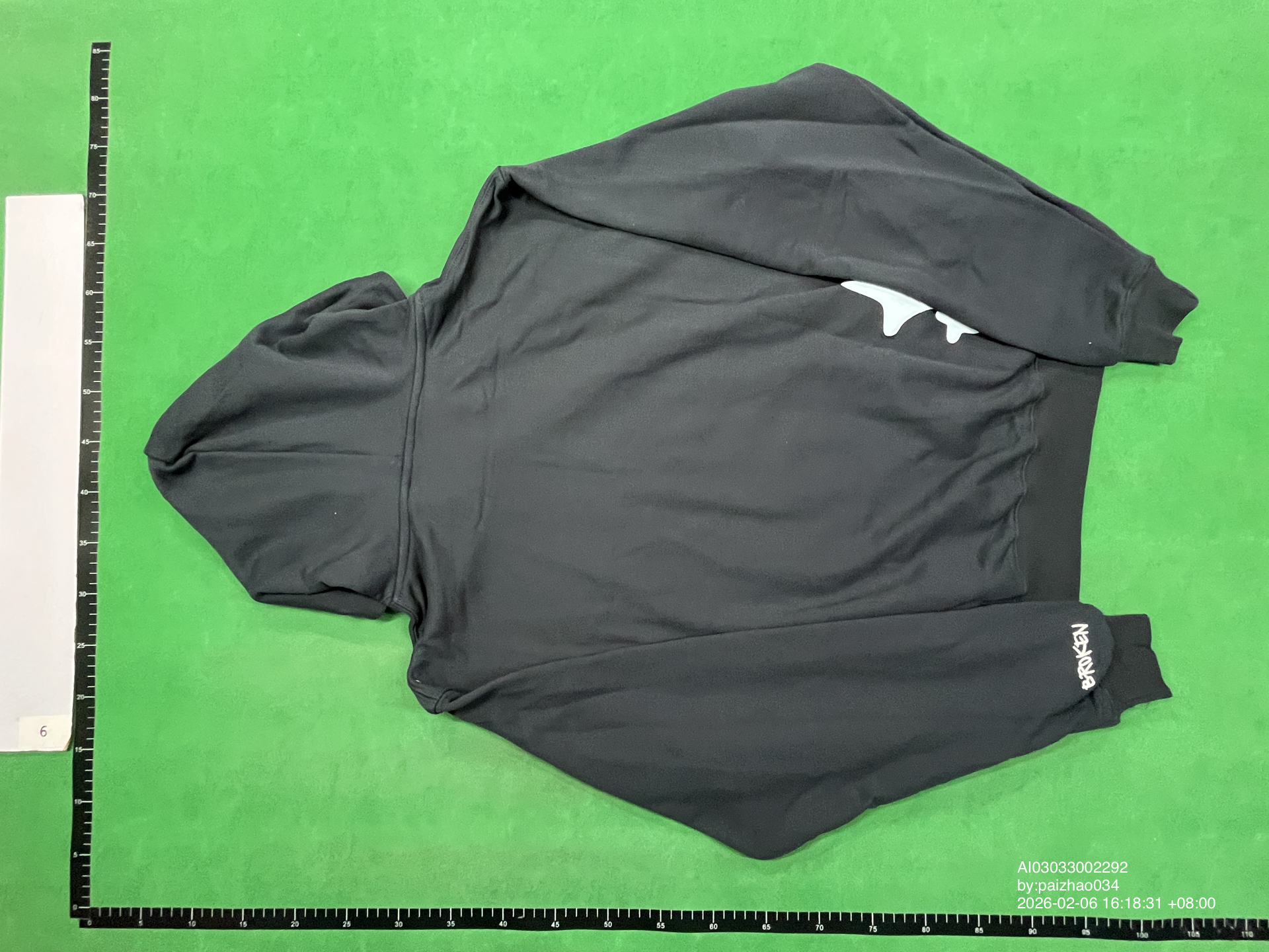 QC Photo - Broken Planet Into The Abyss Hoodie