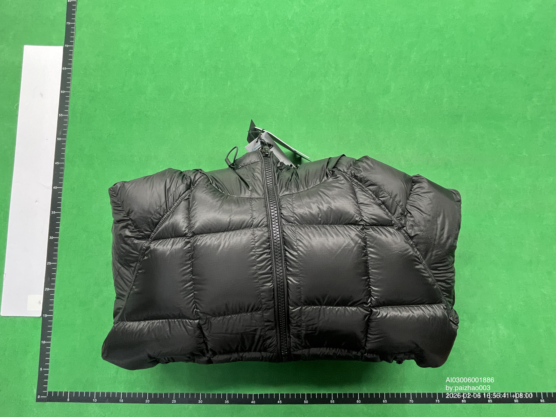 QC Photo - C.P Company Puffer Jacket Green