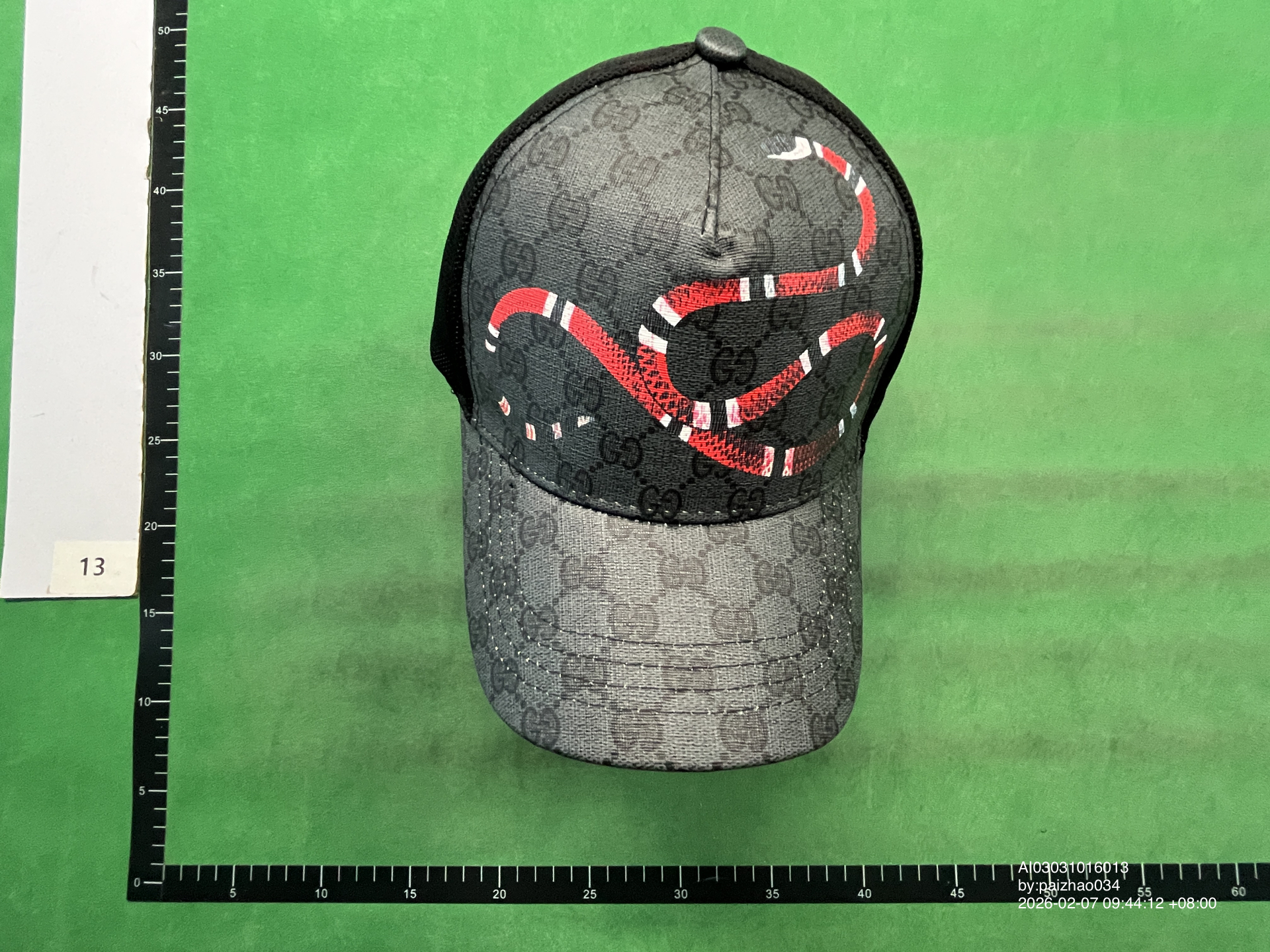 QC Photo - Gucci Snake Cap