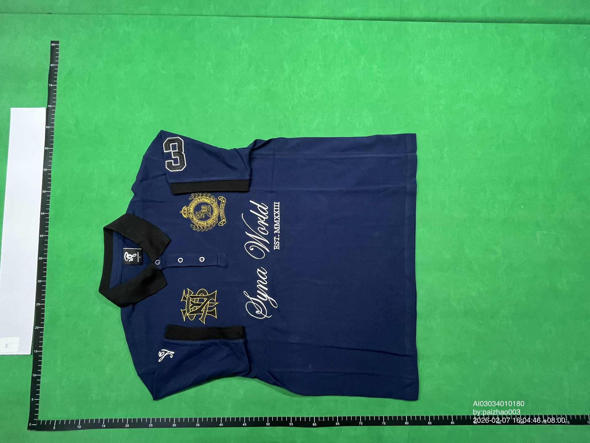 QC Photo - Syna World London Blue Polo