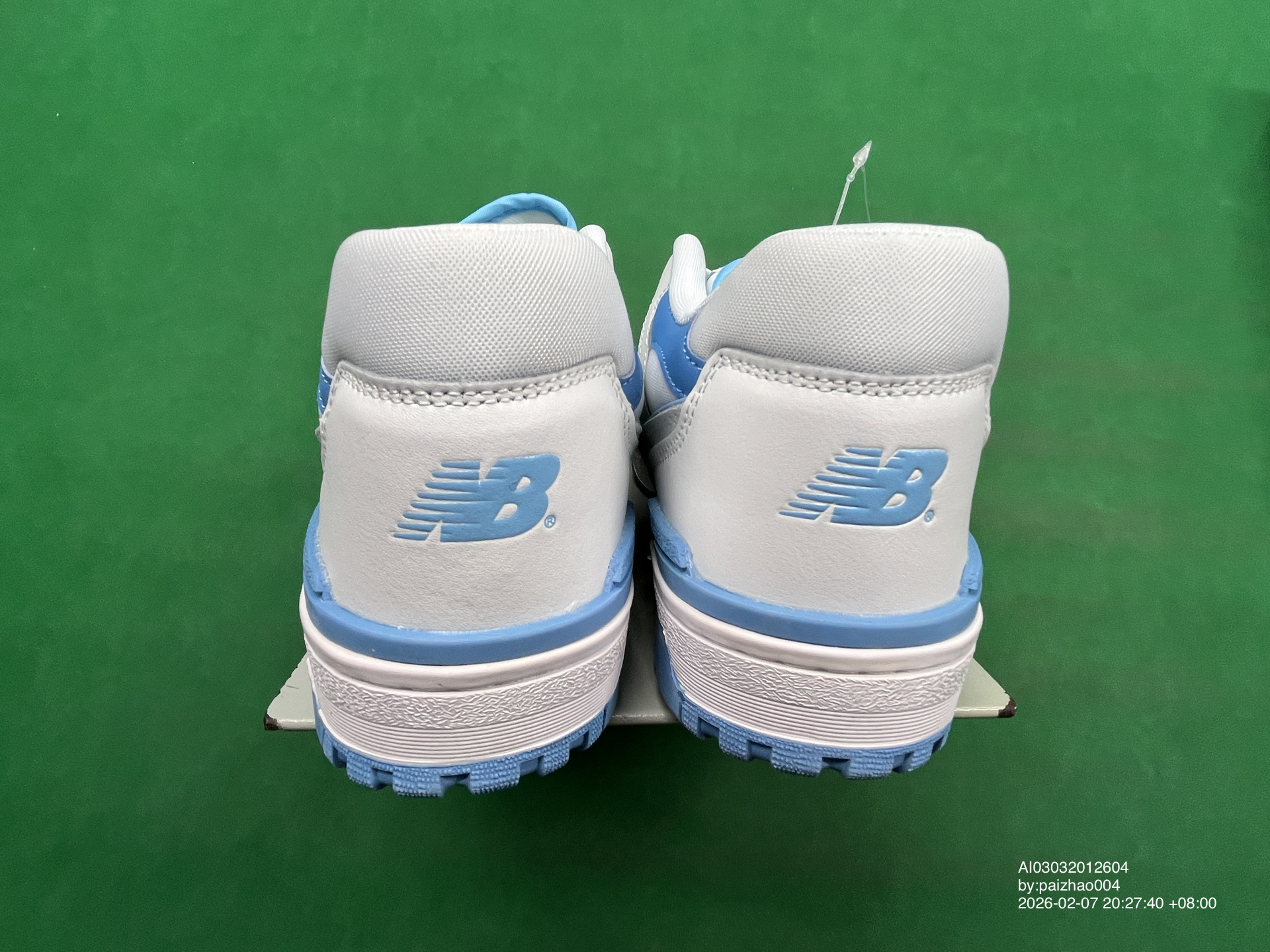 QC Photo - New Balance 550 UNC White University Blue