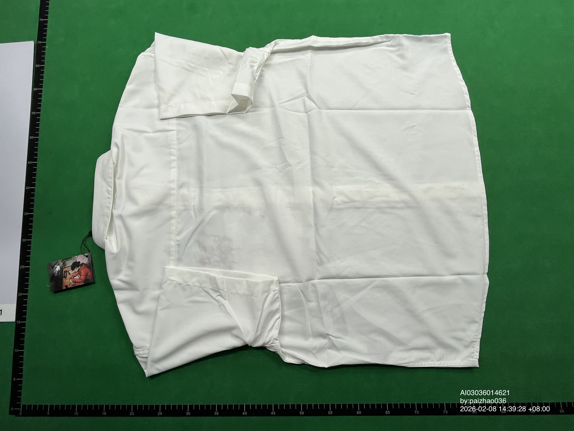 QC Photo - Derschutze Cherry Blossom Button Up Shirt