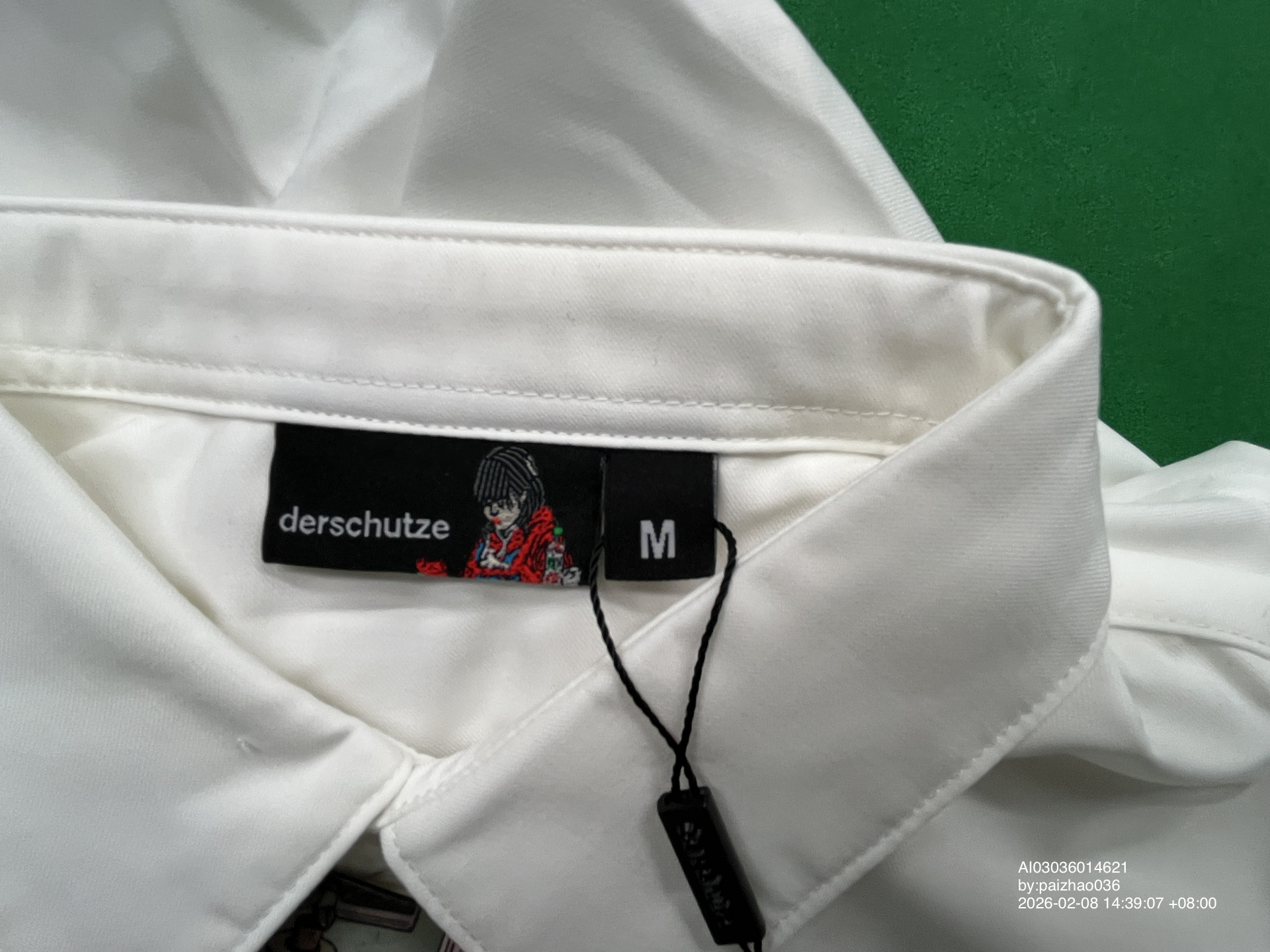 QC Photo - Derschutze Cherry Blossom Button Up Shirt