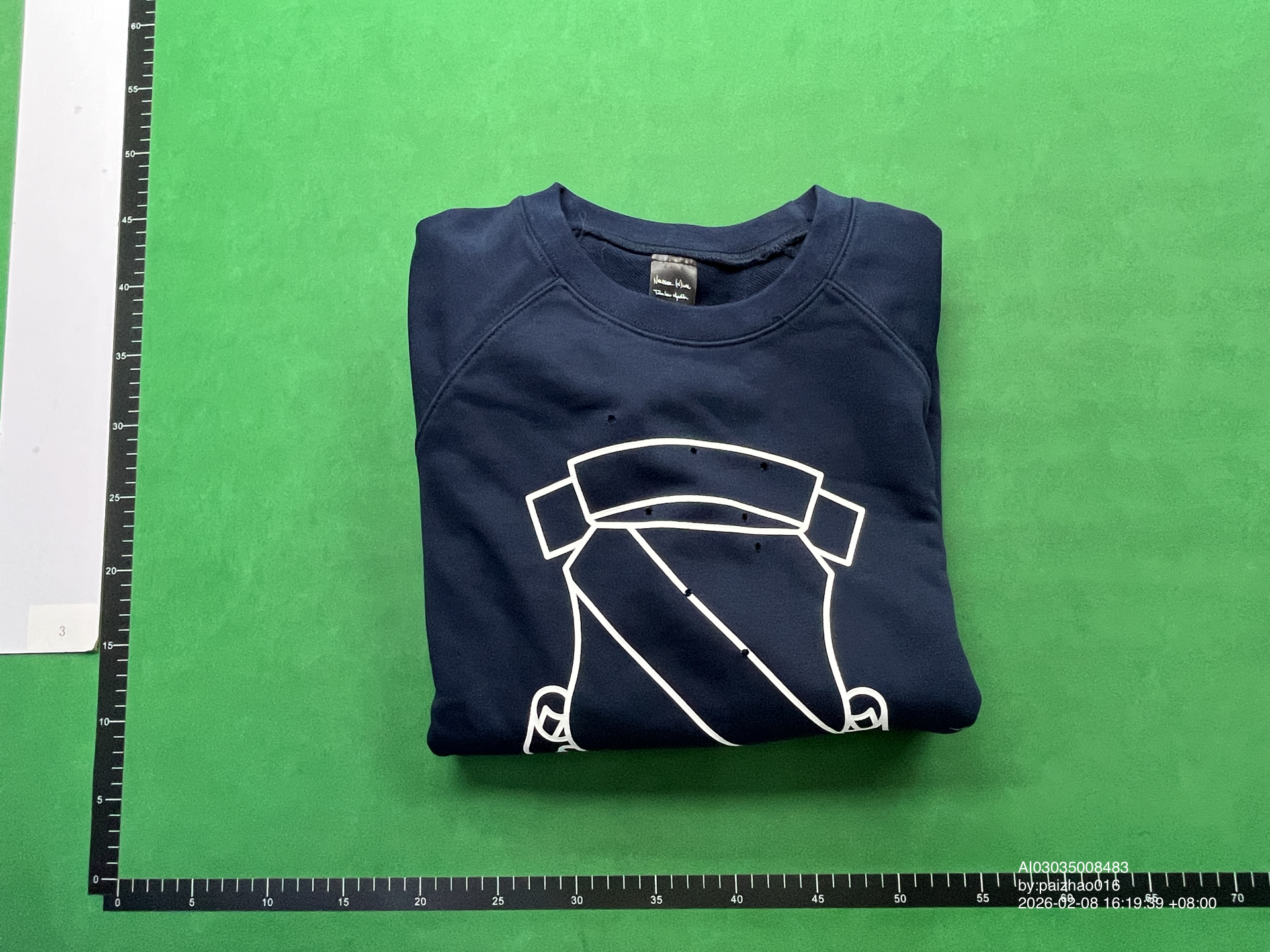 QC Photo - Number Nine Shield Crewneck Sweater (3 Variants)