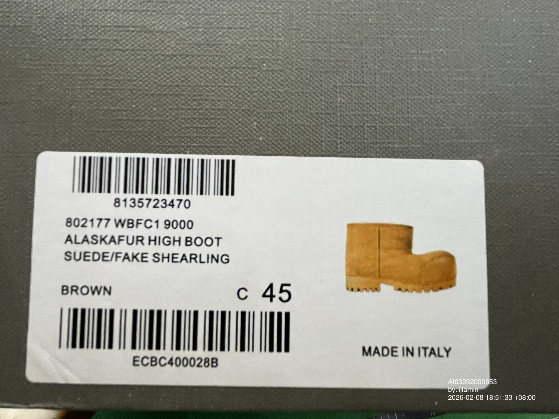 QC Photo - Balenciaga Alaska Fur Boots (9 Variants)