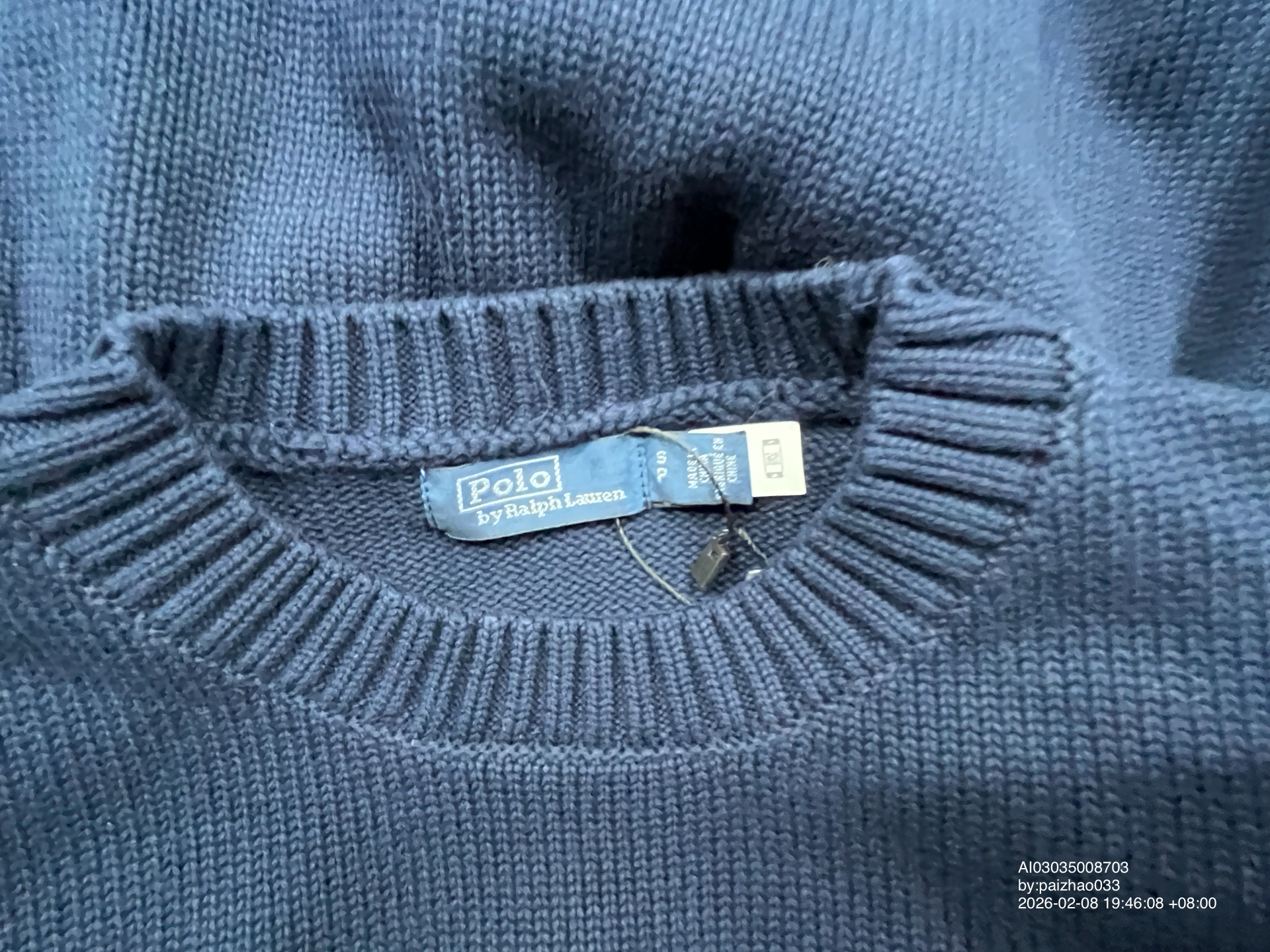 QC Photo - Polo Ralph Lauren USA Flag Sweater