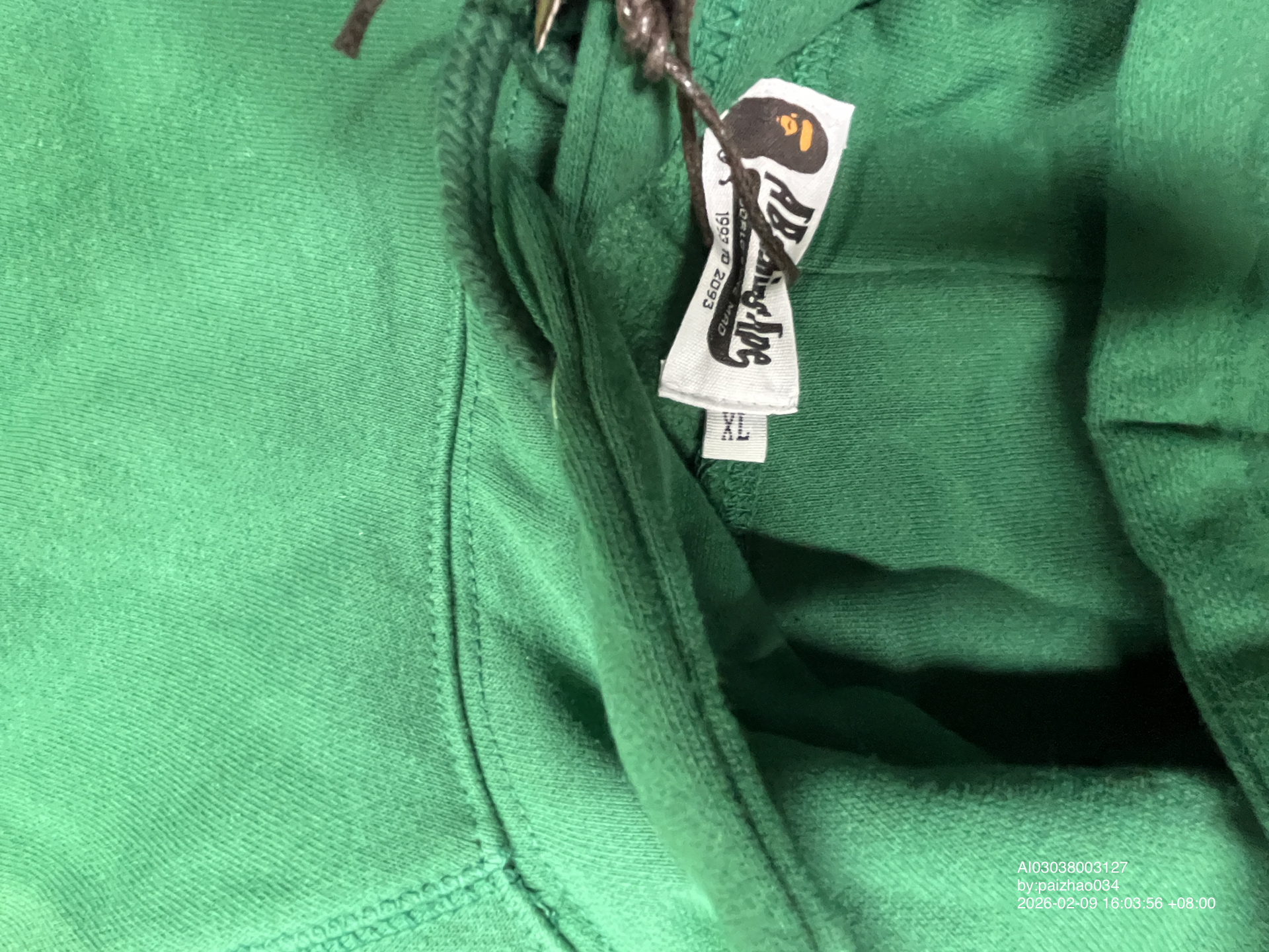 QC Photo - Bape Logo Hoodie