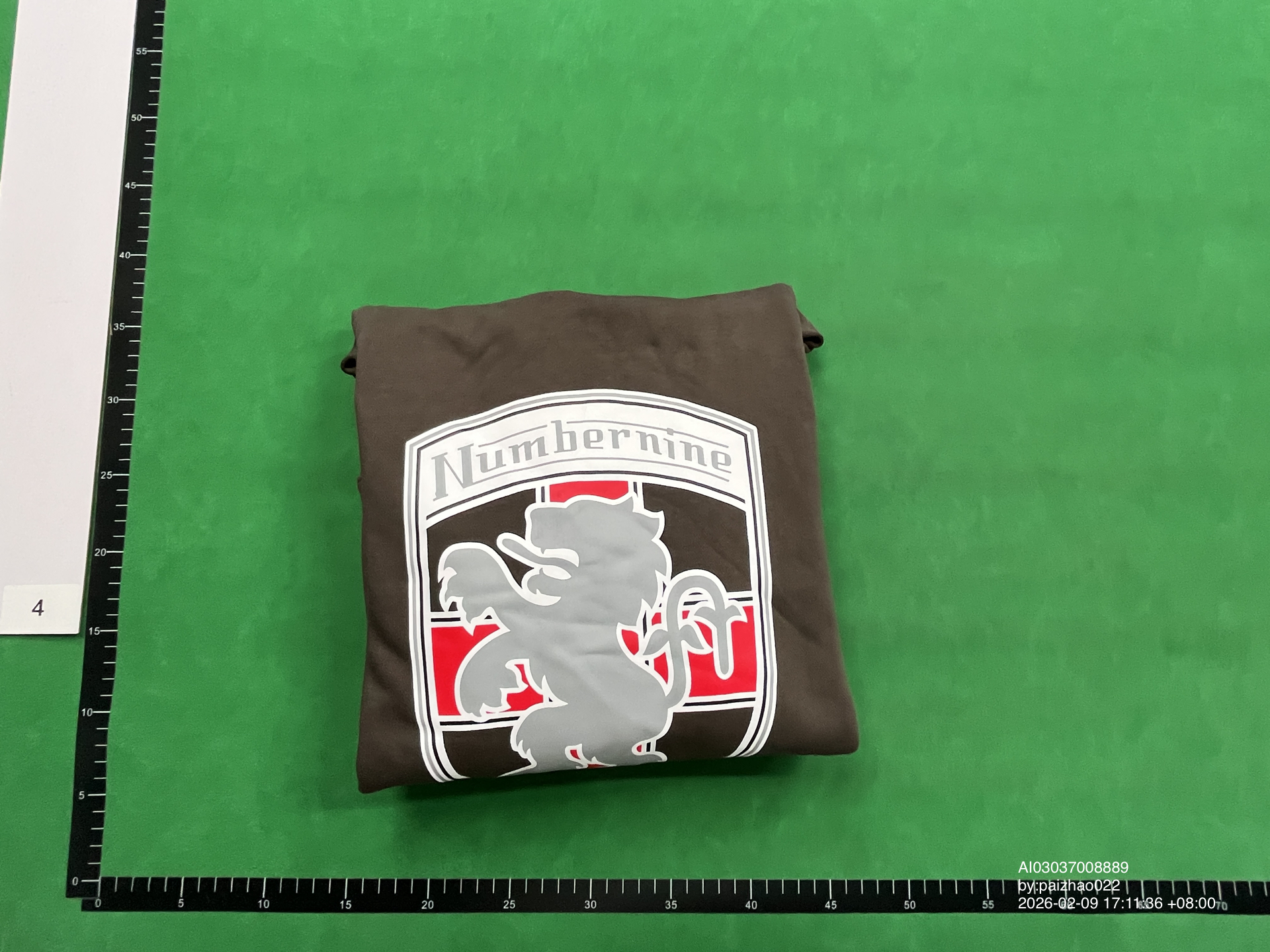 QC Photo - Number Nine Lambretta Hoodie