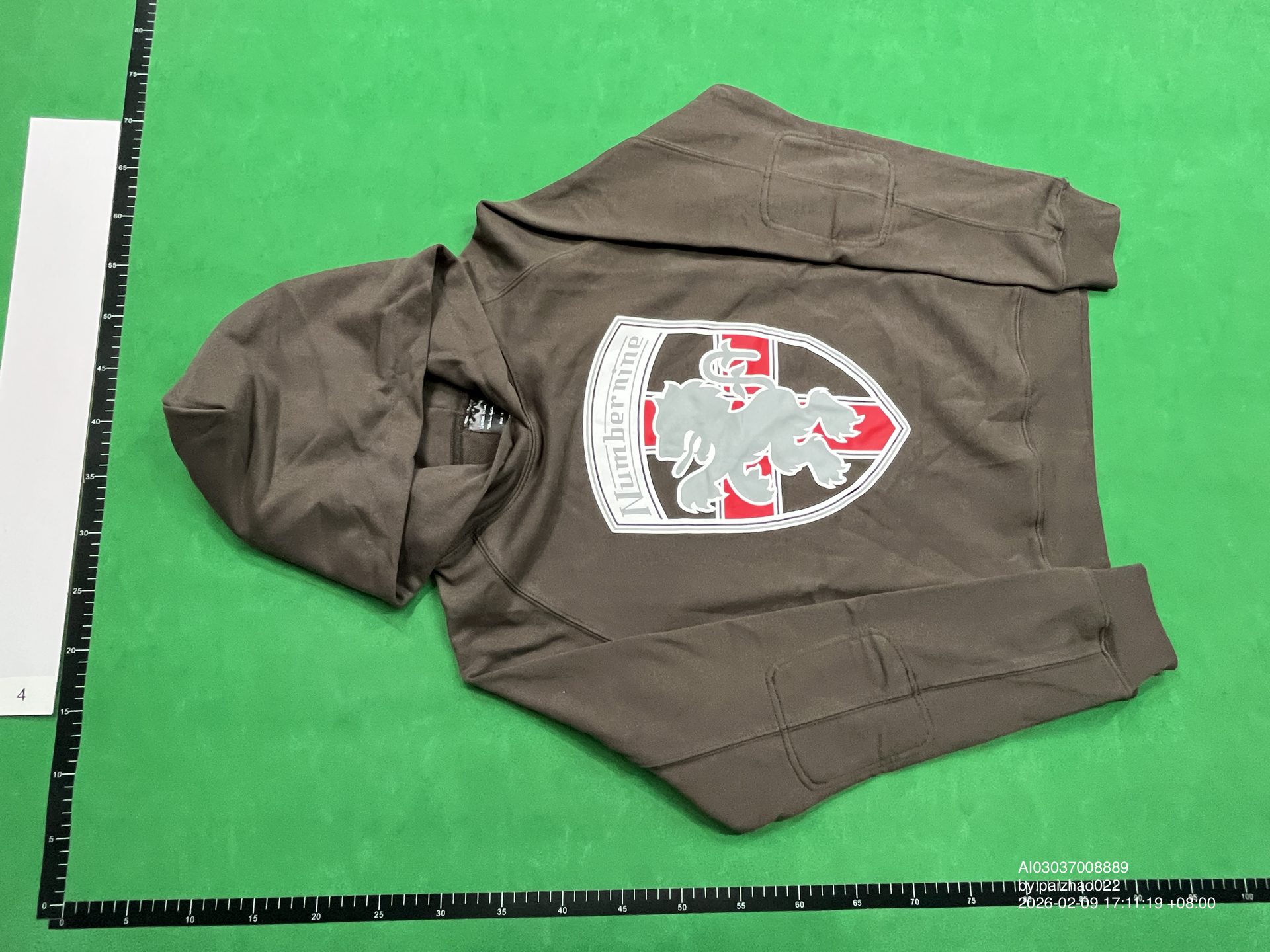 QC Photo - Number Nine Lambretta Hoodie