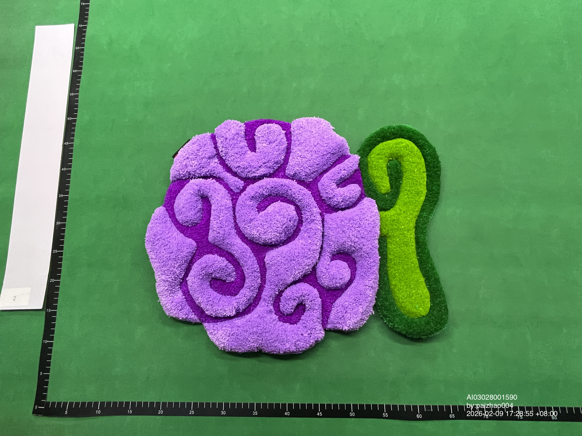 QC Photo - One Piece Devil Fruit Carpet (3 Variants)