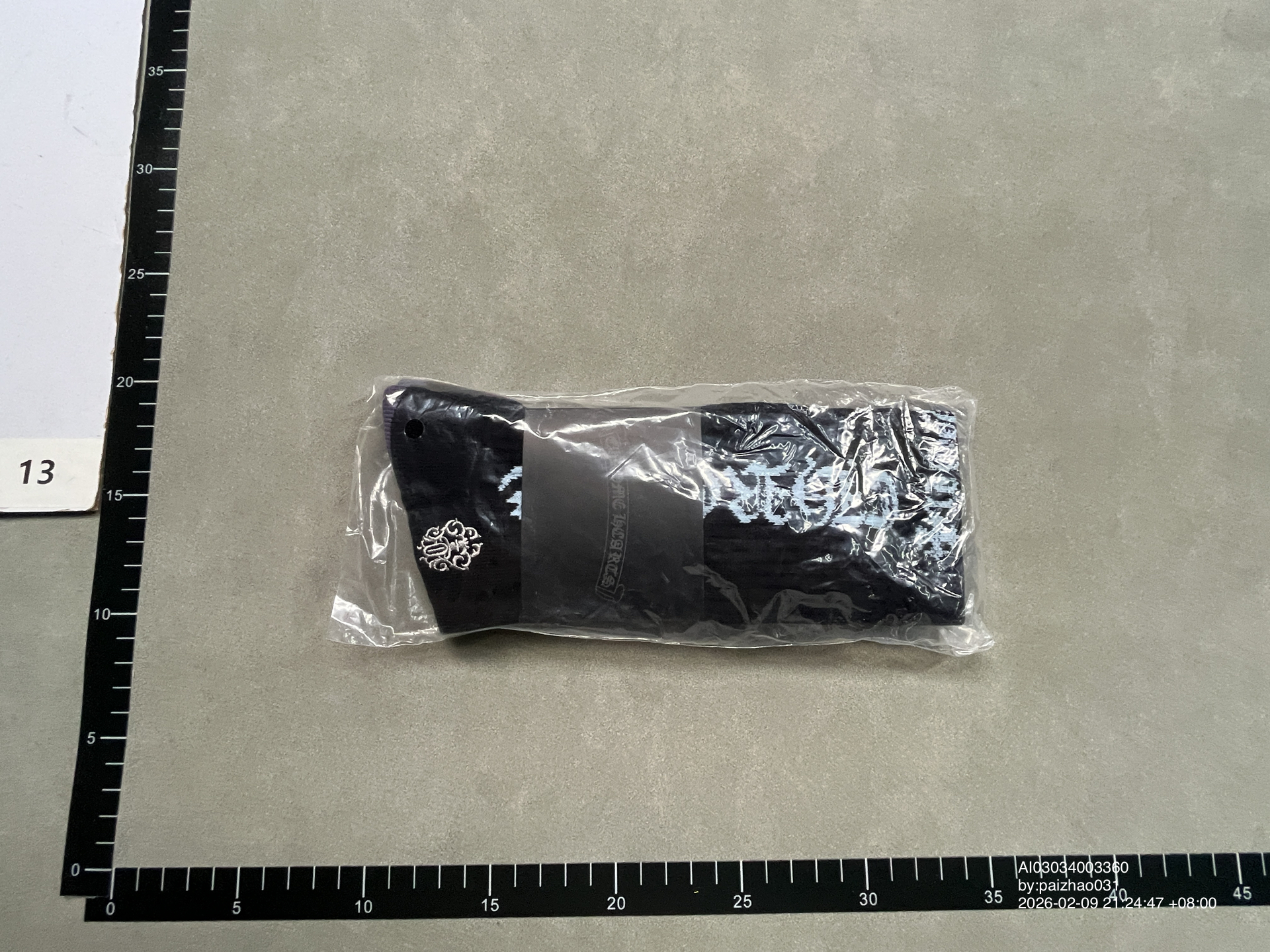 QC Photo - Chrome Hearts Socks #2