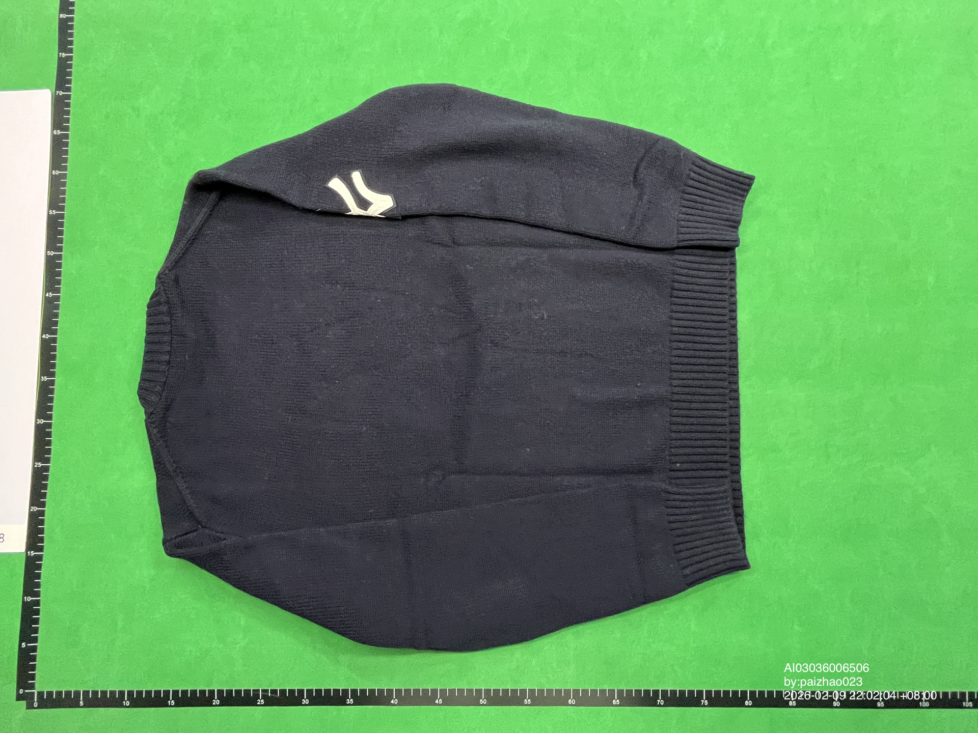 QC Photo - Polo Ralph Lauren MLB Bear Knit Sweater