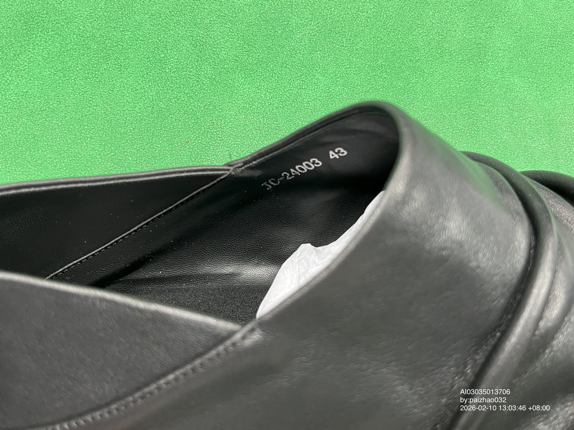 QC Photo - JCAESAR Leather Slip Ons