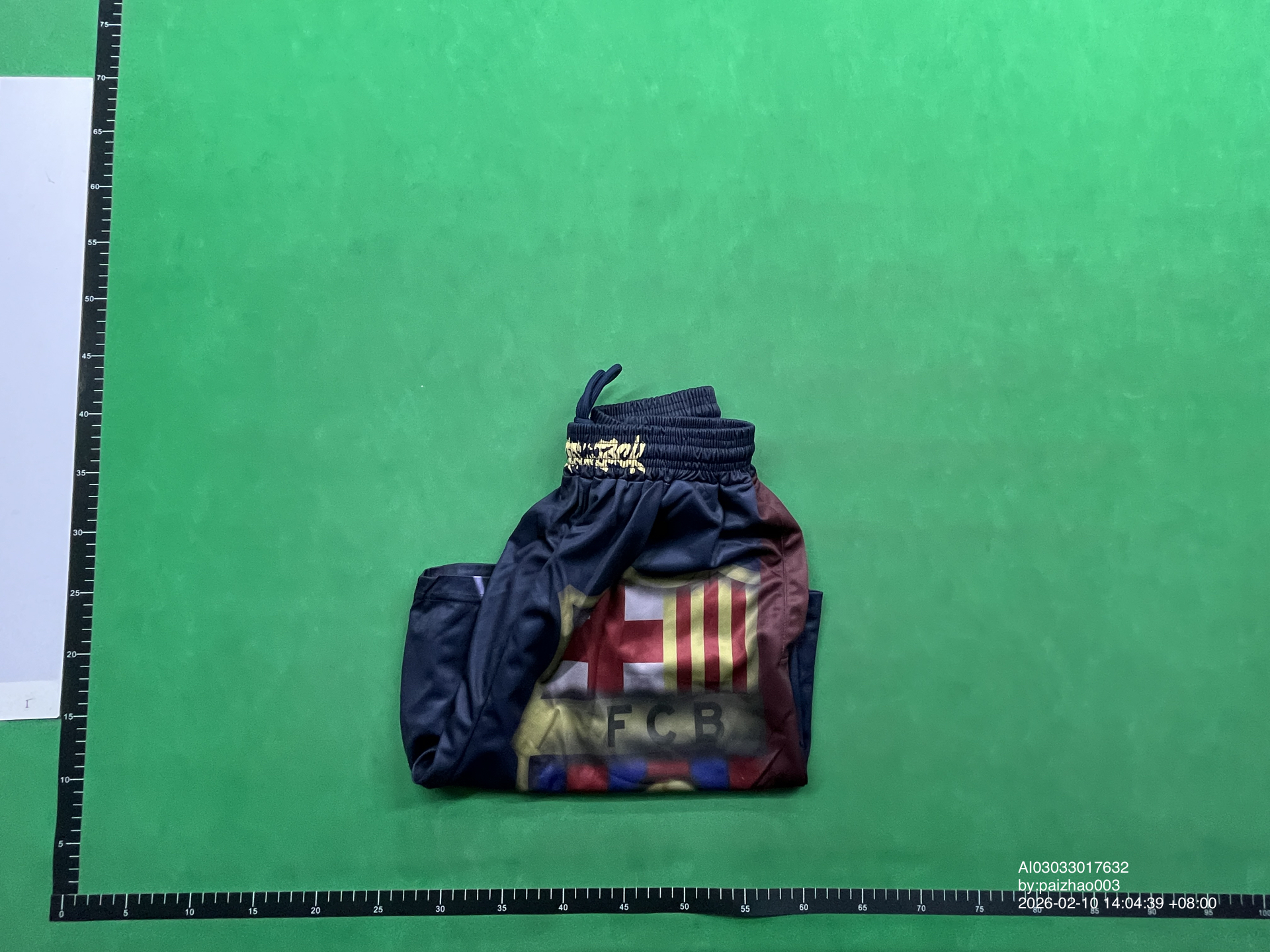 QC Photo - Cactus Jack x Barcelona Skeleton Shorts