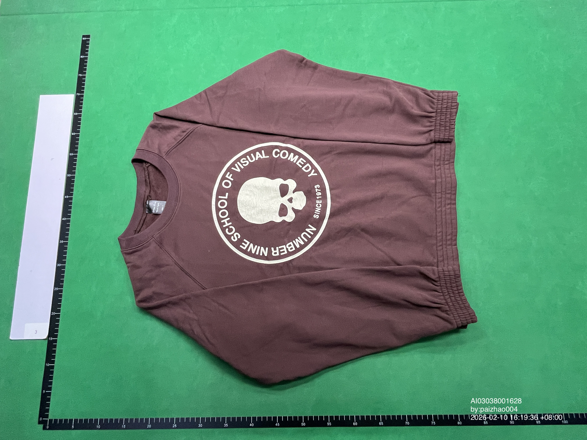 QC Photo - Number Nine SOVC Crewneck Sweater