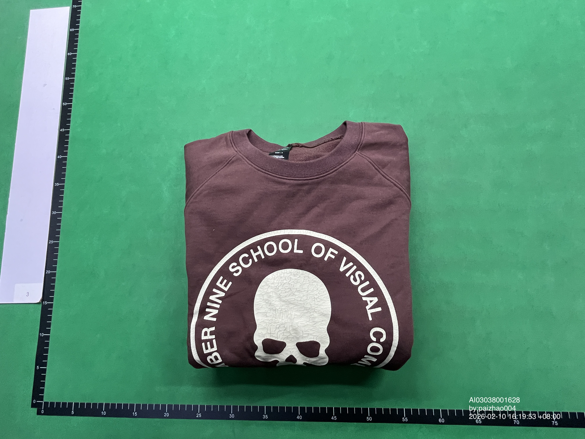 QC Photo - Number Nine SOVC Crewneck Sweater