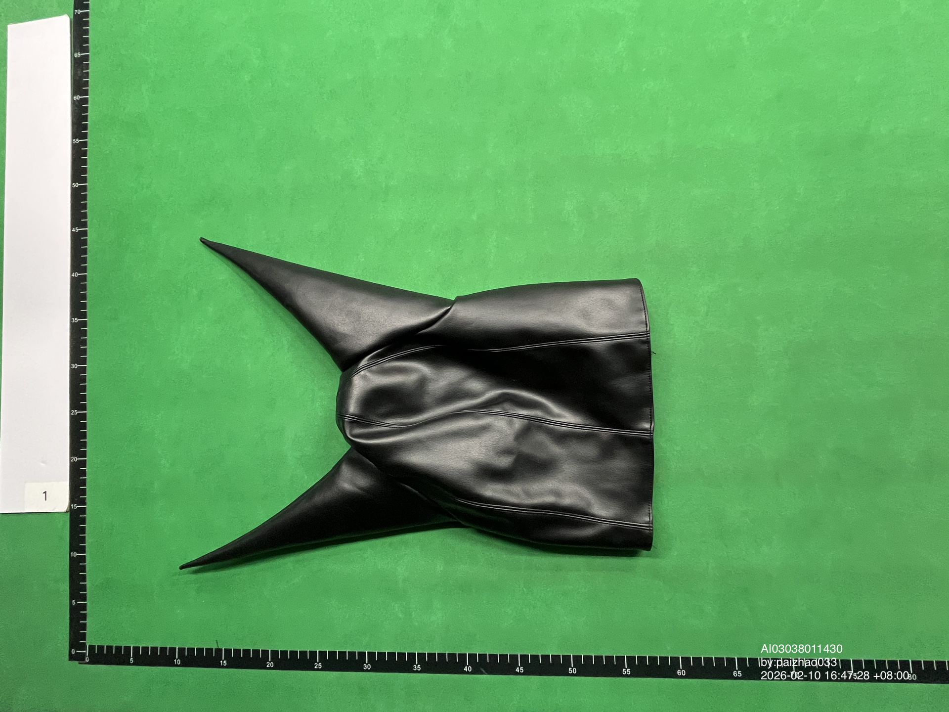 QC Photo - Anonymous Club Leather Dunce Cap