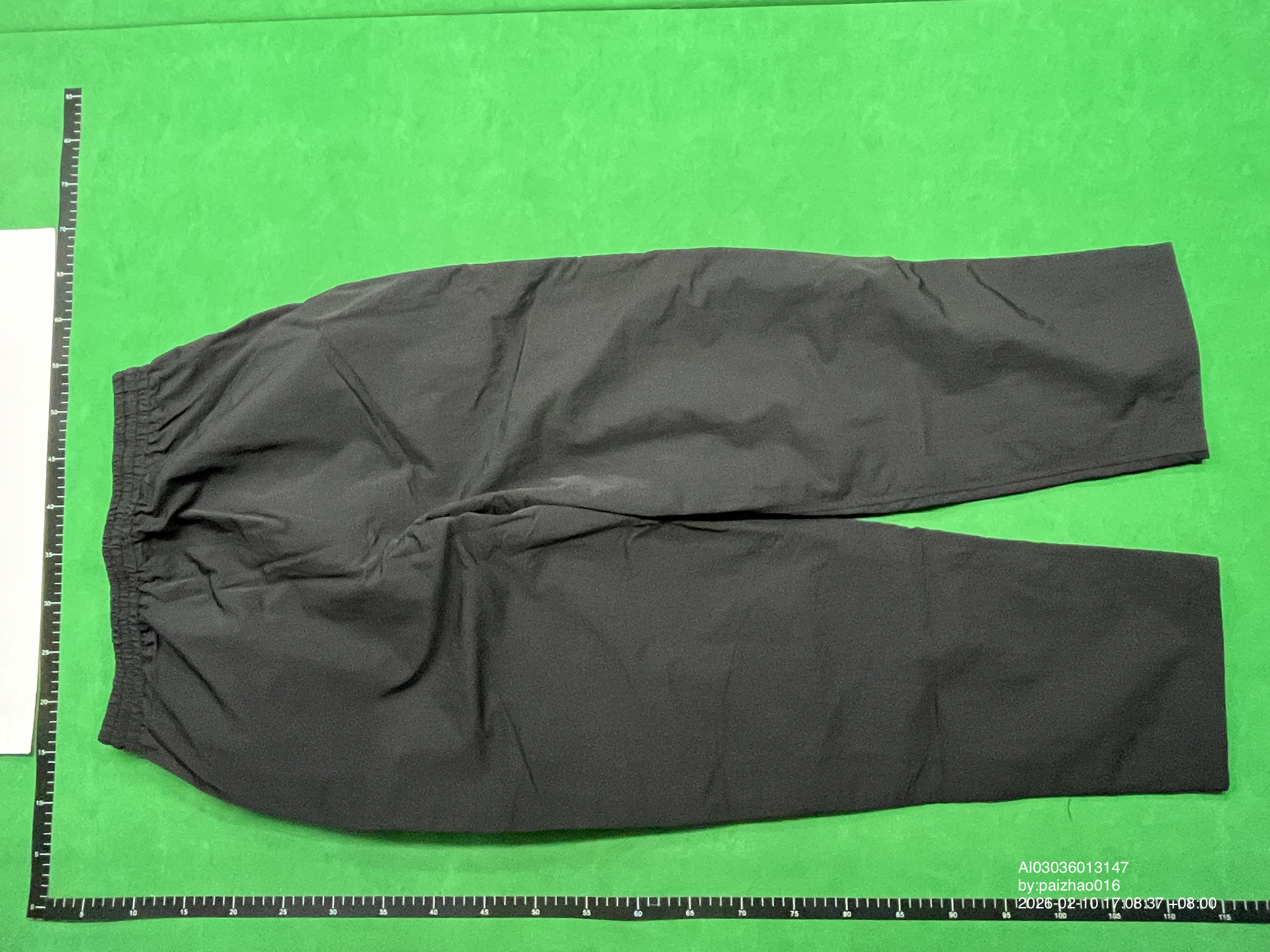 QC Photo - Balenciaga 3B Nylon Tracksuit Pants