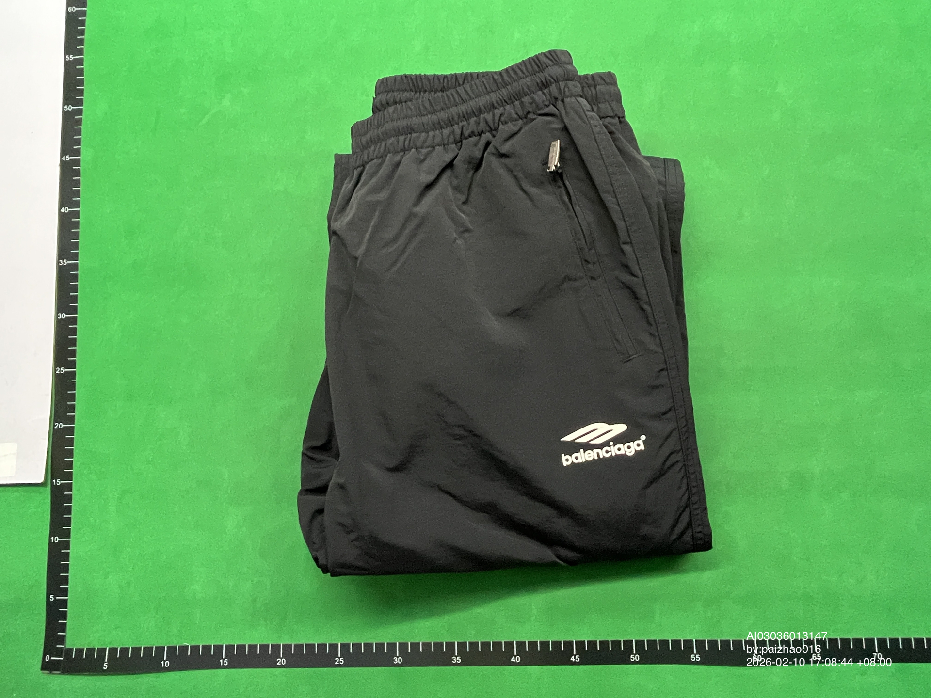 QC Photo - Balenciaga 3B Nylon Tracksuit Pants