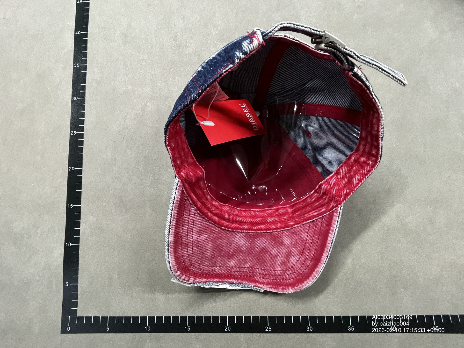 QC Photo - Diesel Distressed Caps